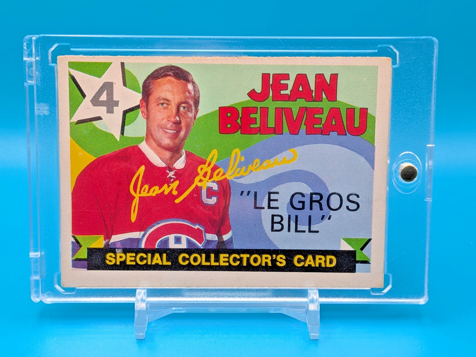 1971-72 O-Pee-Chee Hockey #263 Jean Beliveau \