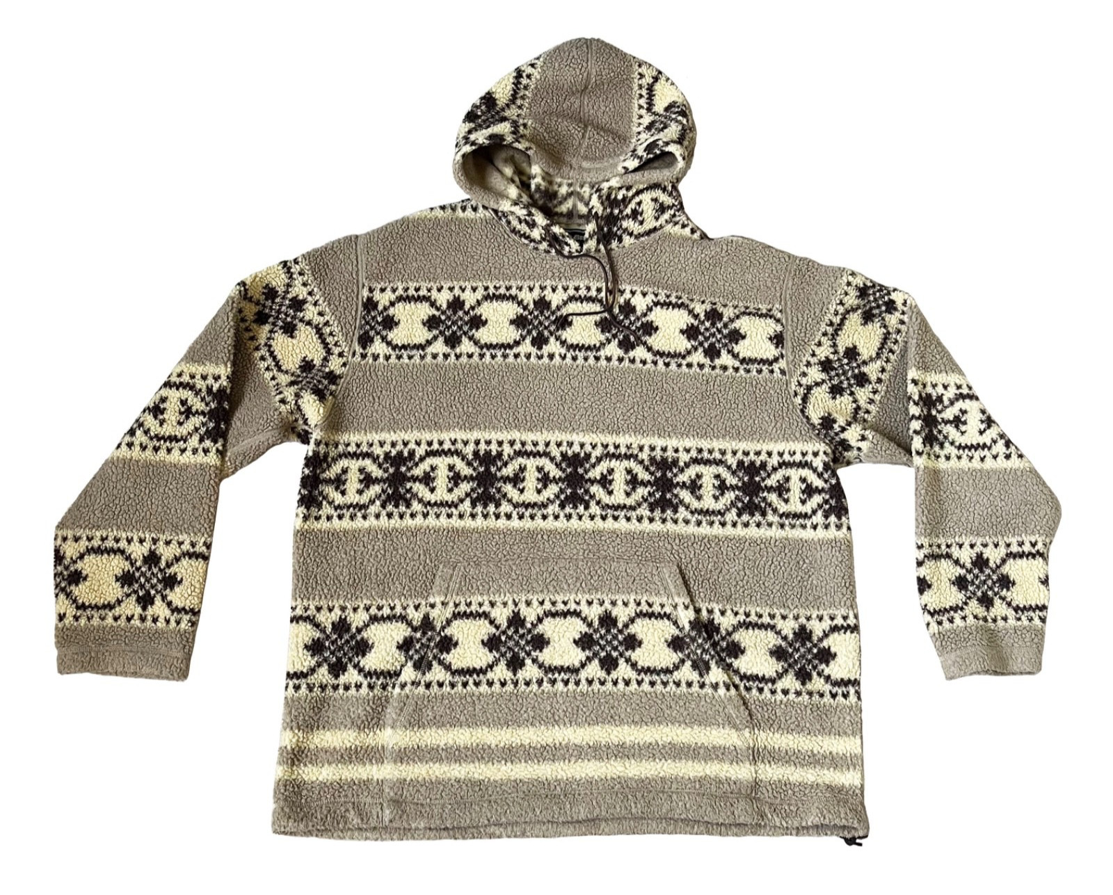 Vintage Polo Sport Ralph Lauren Southwestern Aztec Fleece Hoodie Mens Large Vintage Polo Sport Ralph Lauren Southwestern Aztec Fleece Hoodie Mens Large