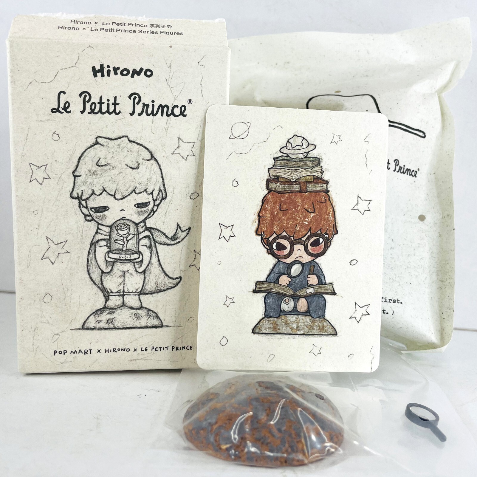 POP MART Hirono × Le Petit Prince Series Confirmed Figure Sealed Bag in Open Box