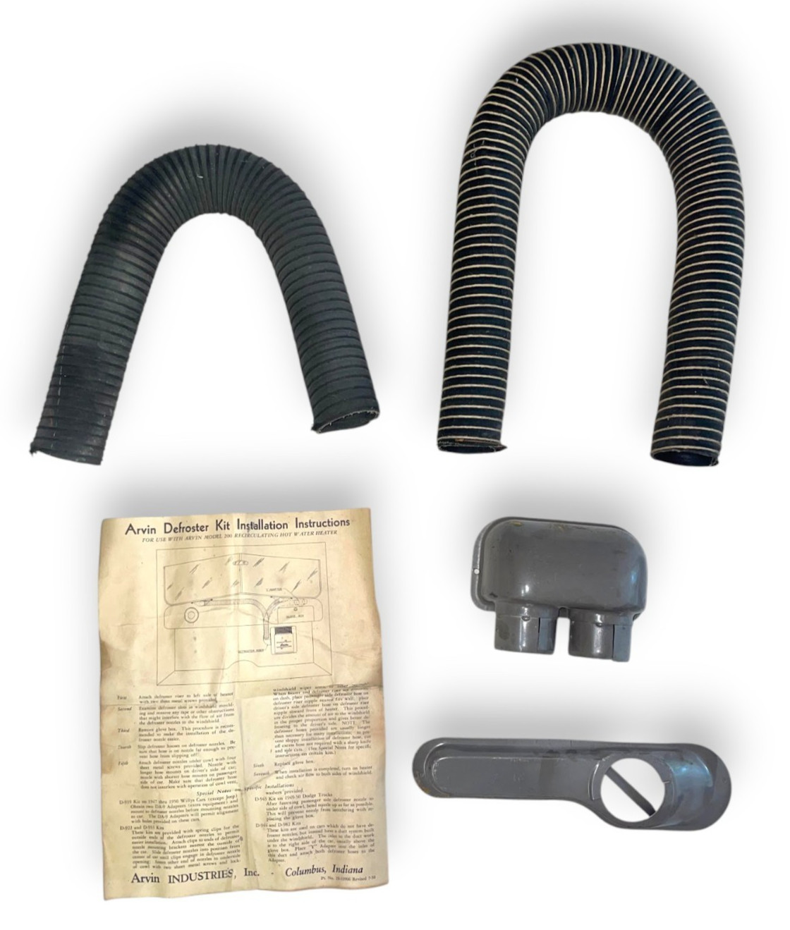 1950 Ford F1 ARVIN defroster Kit with original instructions NOS 75 YEARS OLD 1950 Ford F1 ARVIN defroster Kit with original instructions NOS 75 YEARS OLD