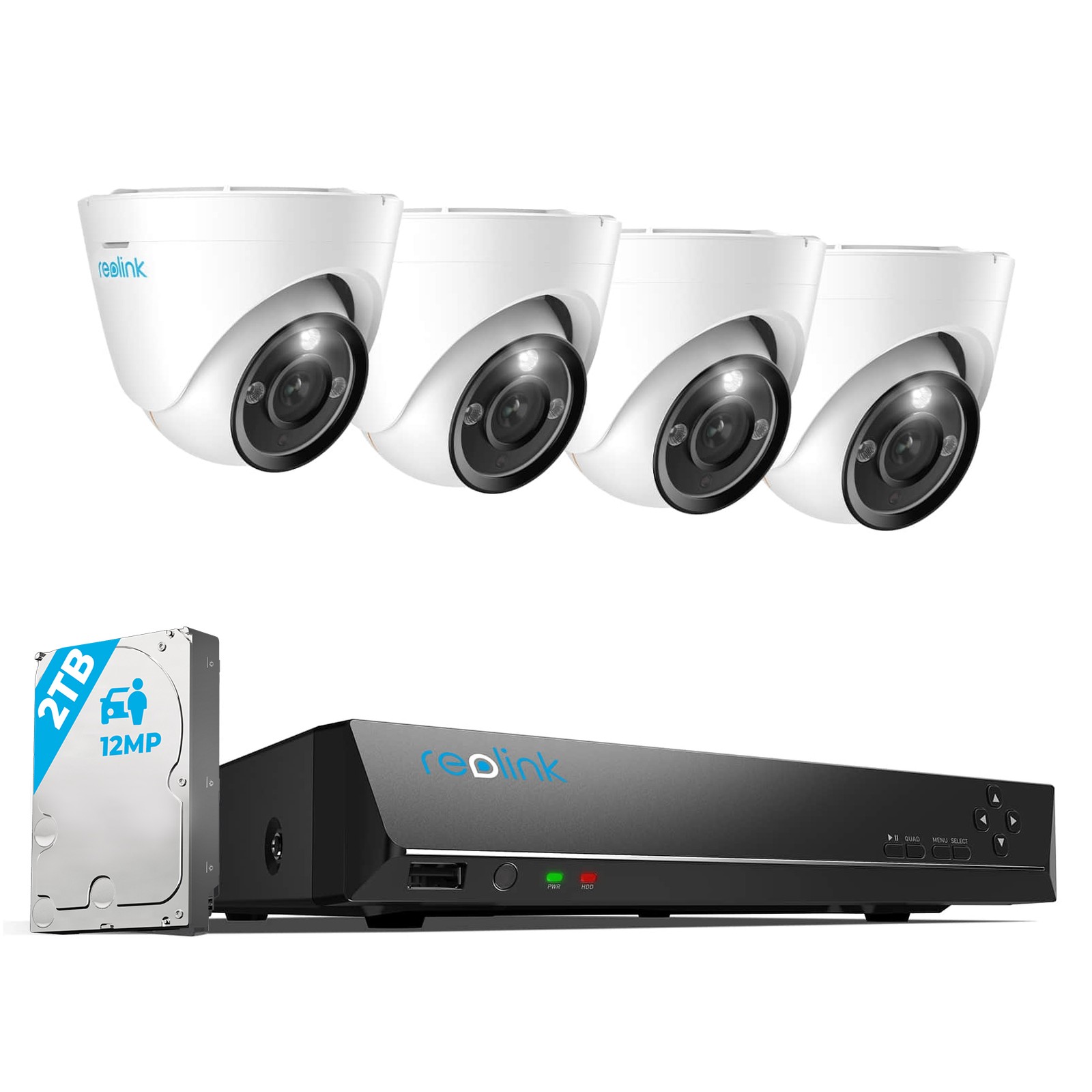 Reolink 12MP PoE Security Camera System 8CH NVR Outdoor Surveillance CCTV Reolink 12MP PoE Security Camera System 8CH NVR Outdoor Surveillance CCTV