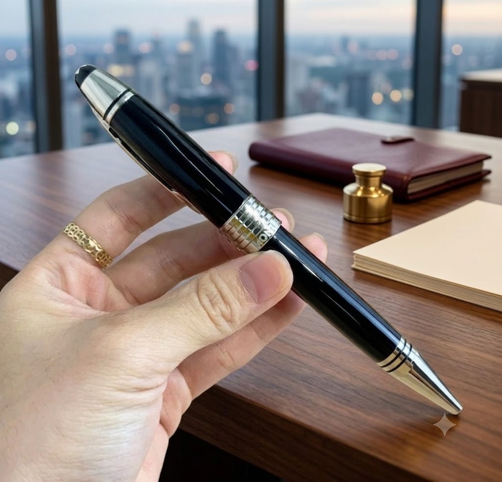 Montblanc John F. Kennedy Special Edition Ballpoint Pen Black NIB