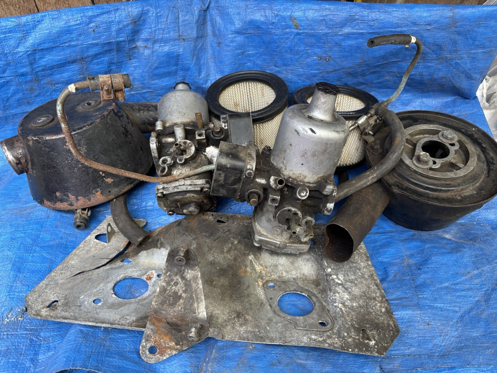 1972-74 MG MGB SU HIF4 Carburetor Set