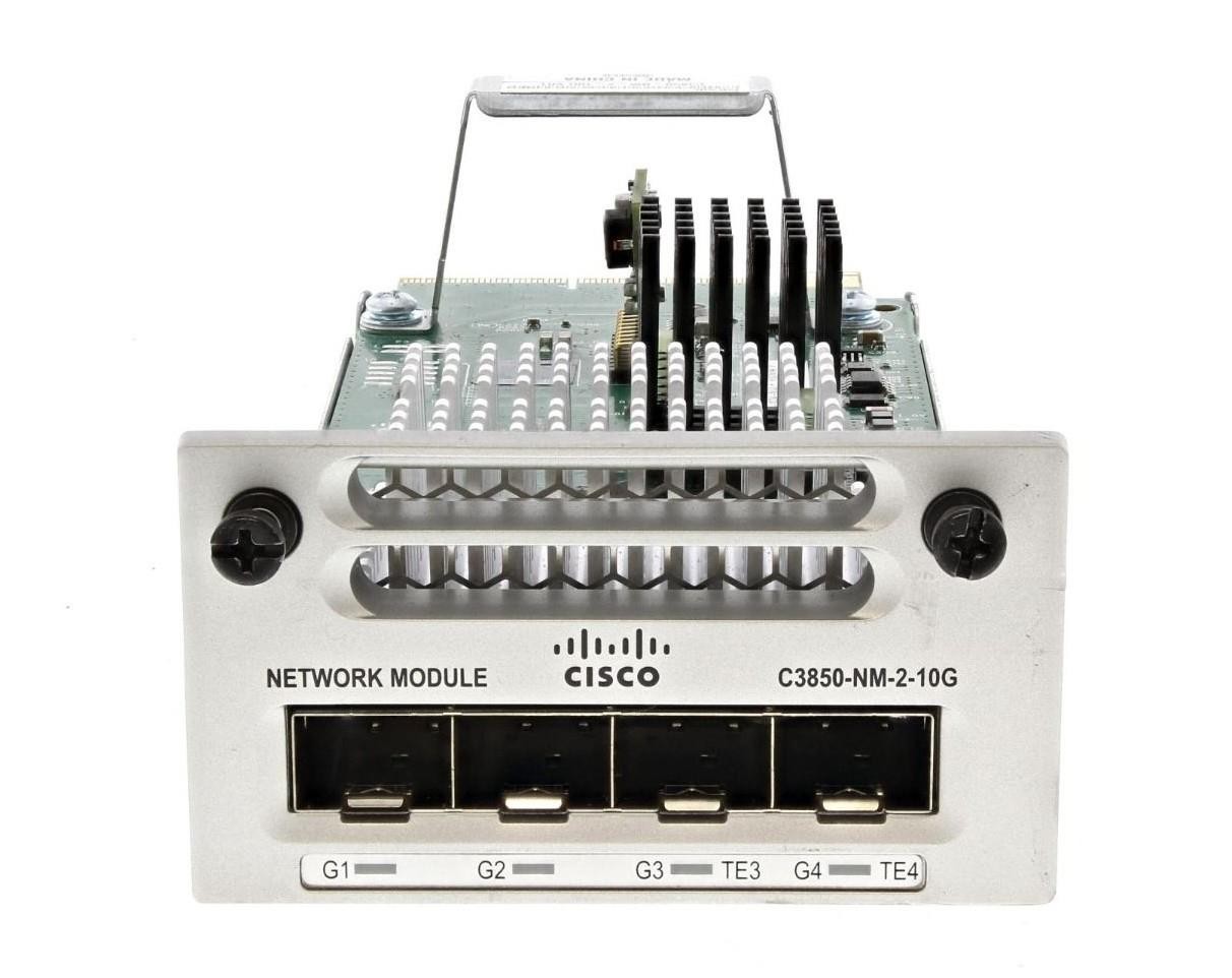 LOT OF 3 New Cisco 3850 Two-Port 10G Ethernet Network Module, C3850-NM-2-10G