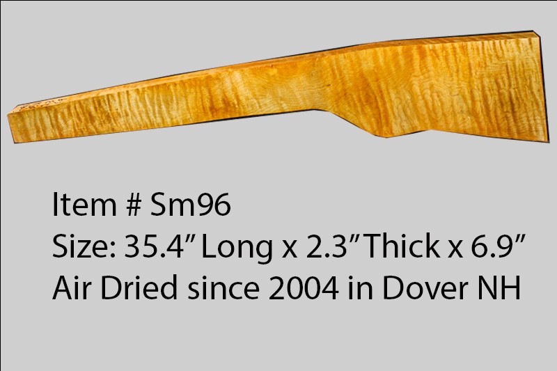 Sugar Maple rifle blank sm96