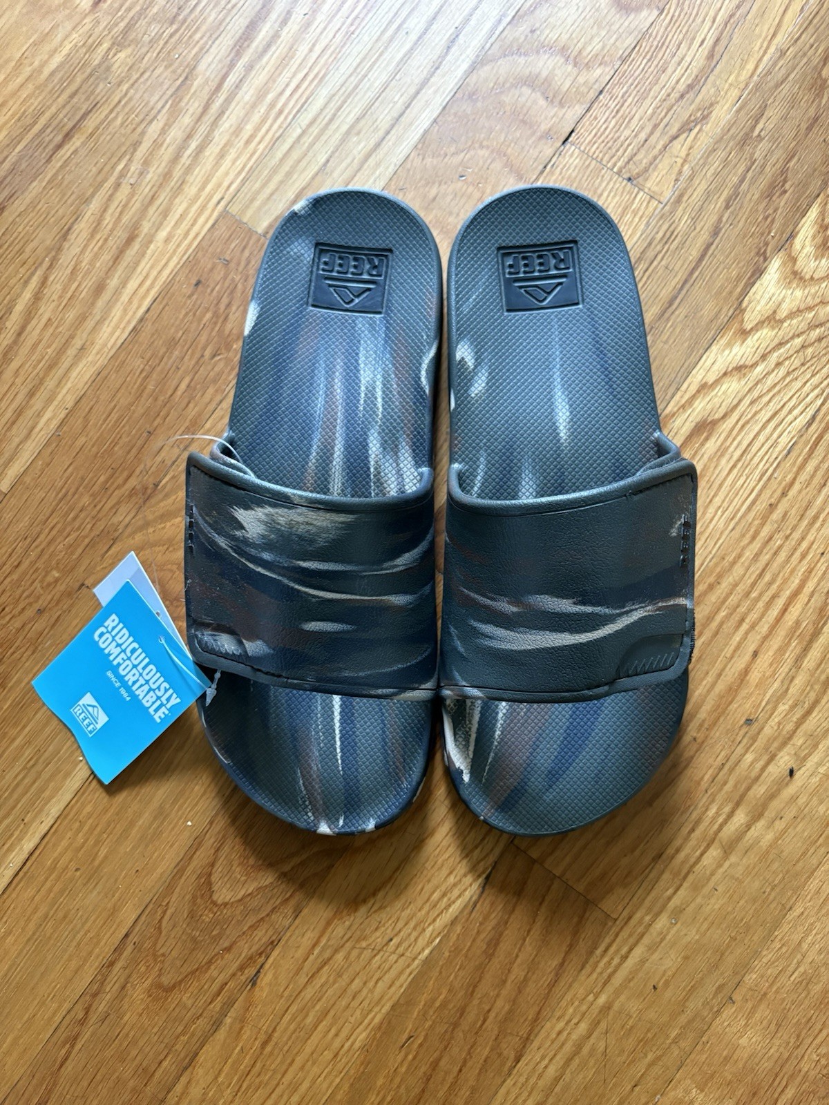 Men’s Reef Fanning Camo Slides - Size 9 Men’s Reef Fanning Camo Slides - Size 9