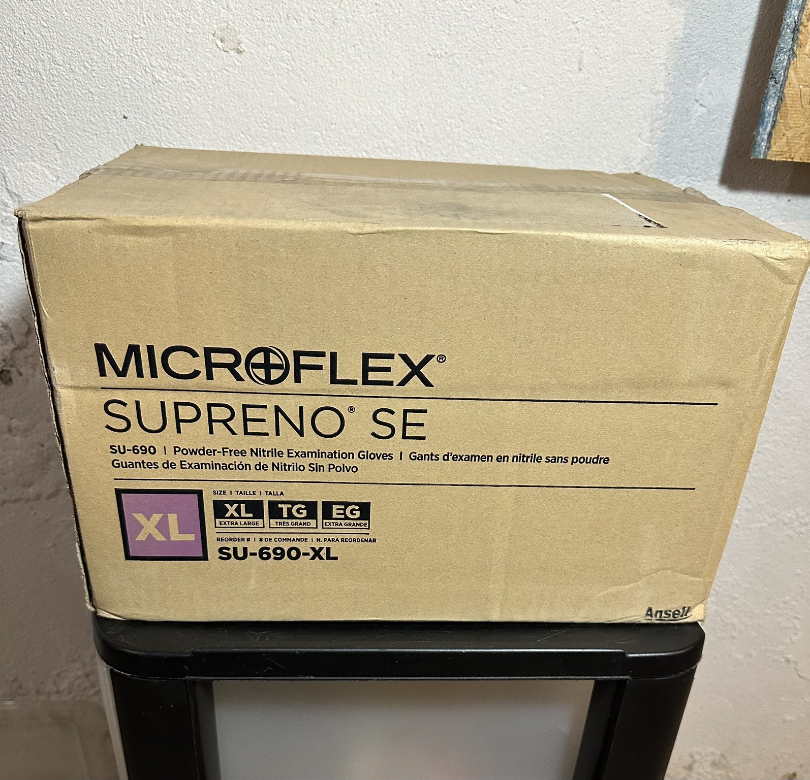 Ansell MICROFLEX - Supreno XL Gloves - SE SU-690 - Nitrile Gloves  (Case)
