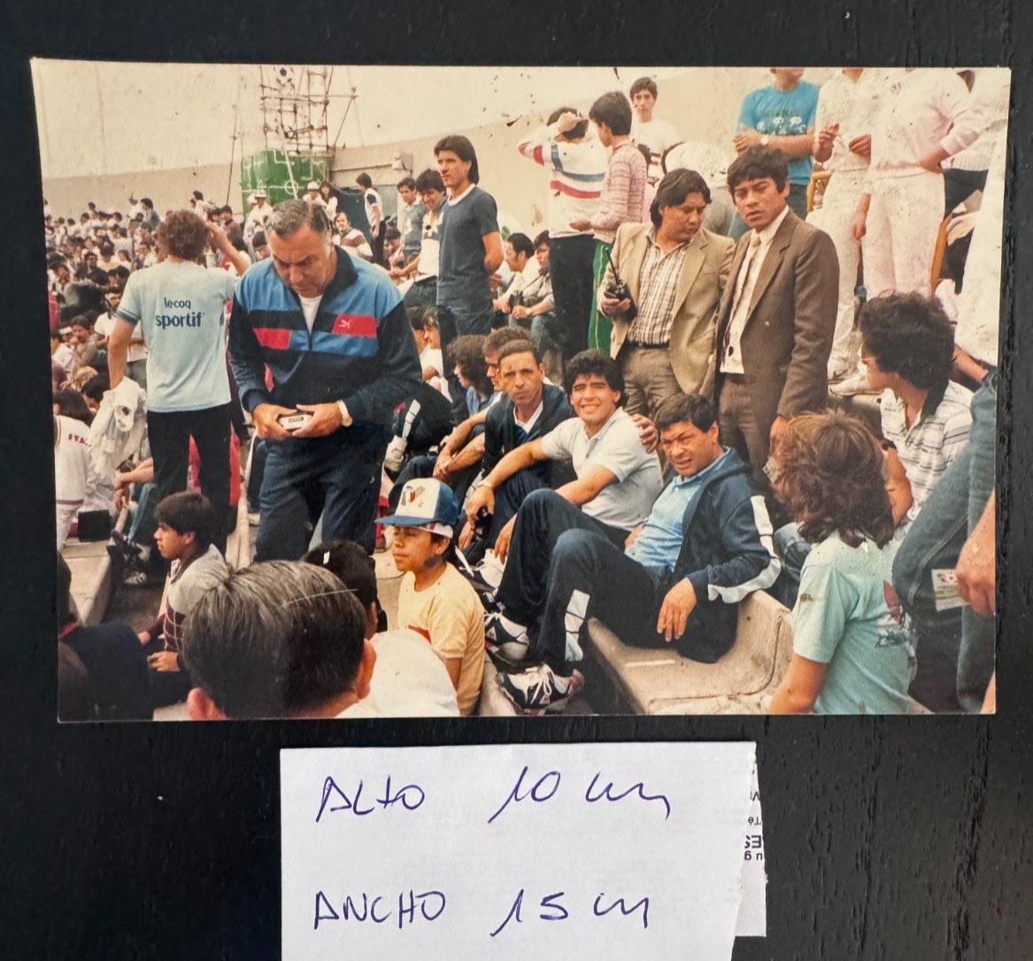 Diego Maradona Original 1986 World Cup Photo Kodak Argentina Mexico 86 TYPE 1 