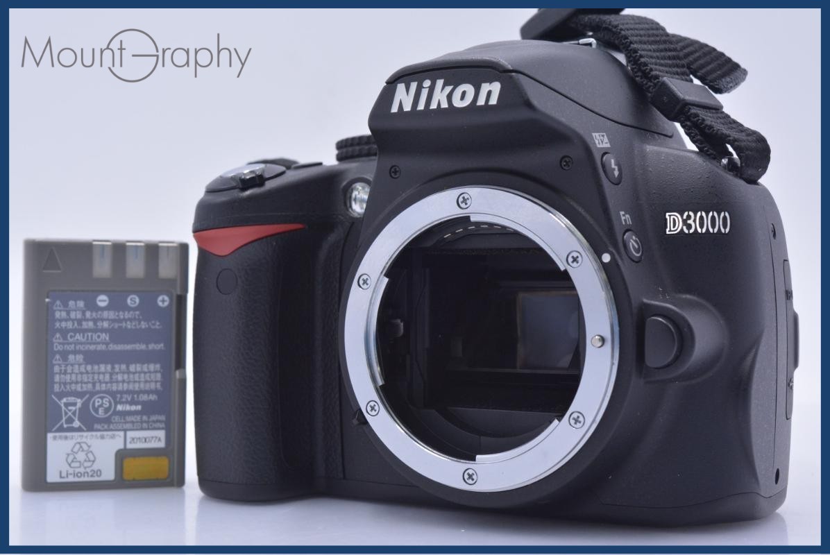 【EXC+++】 Nikon D3000 FromJapan #yk9624
