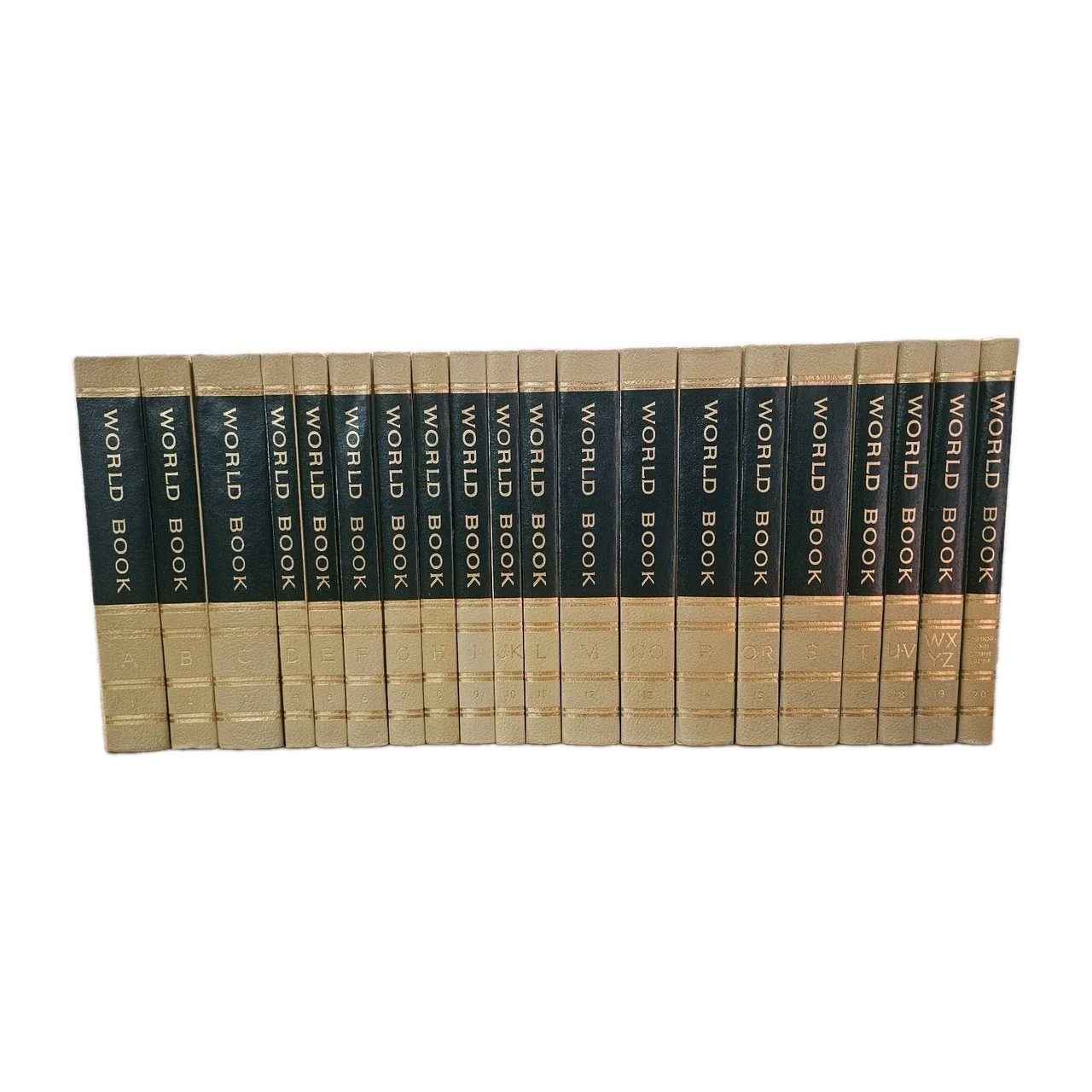 World Book Encyclopedia 1970 Complete 20 Volume Set A-Z Index Vintage Hardcover World Book Encyclopedia 1970 Complete 20 Volume Set A-Z Index Vintage Hardcover