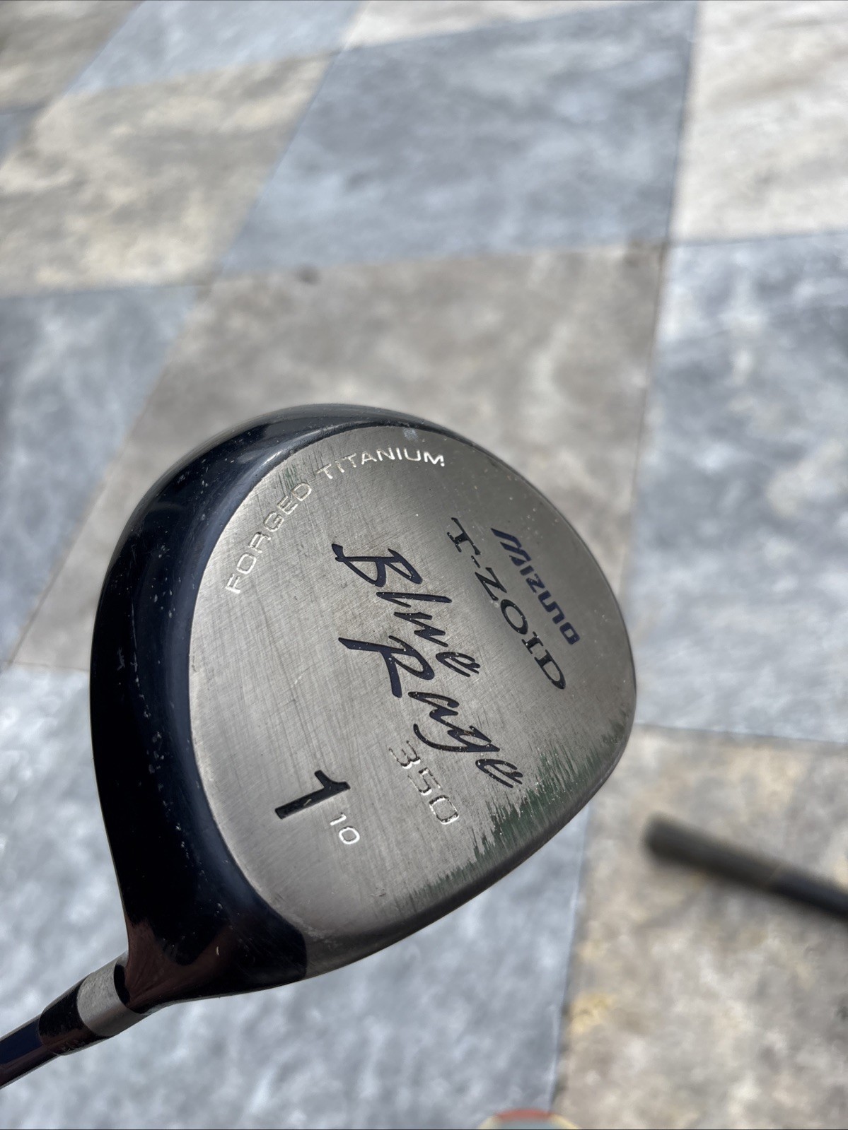 Mizuno T-Zoid Blue Rage 350 Driver 10 Titanium, Regular Flex, RH Mizuno T-Zoid Blue Rage 350 Driver 10 Titanium, Regular Flex, RH
