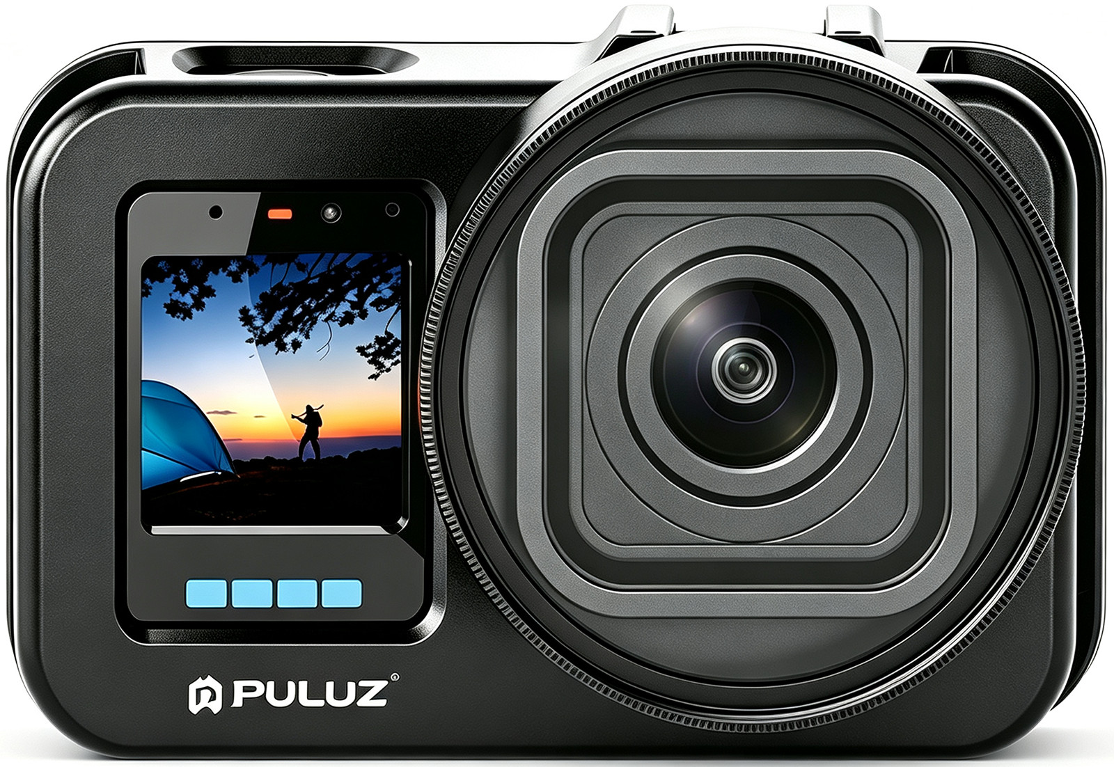 PULUZ Aluminum Alloy Cage Frame Housing for GoPro MISSION 1, MISSION 1 PRO