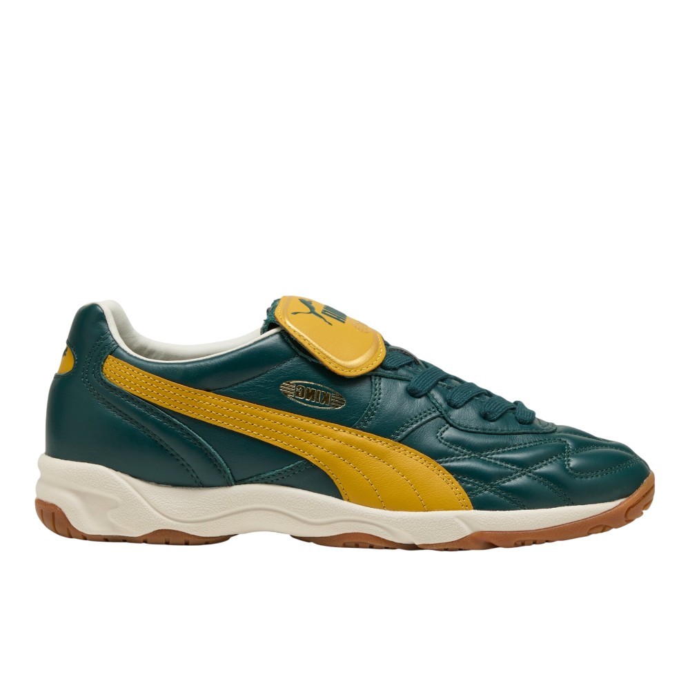 PUMA King Indoor Lace Up Mens Green Sneakers Casual Shoes 40168312 PUMA King Indoor Lace Up Mens Green Sneakers Casual Shoes 40168312