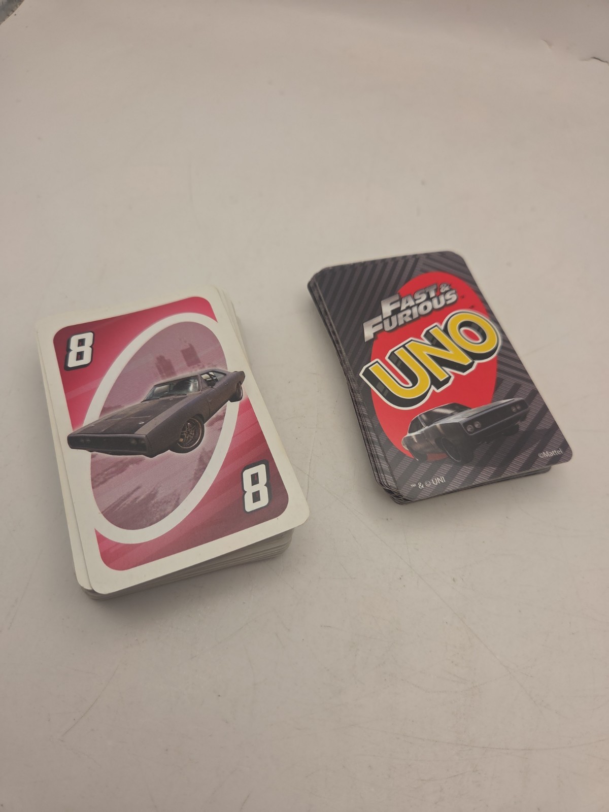 UNO Fast & Furious Card Game, Mattel 2016 Used Complete UNO Fast & Furious Card Game, Mattel 2016 Used Complete
