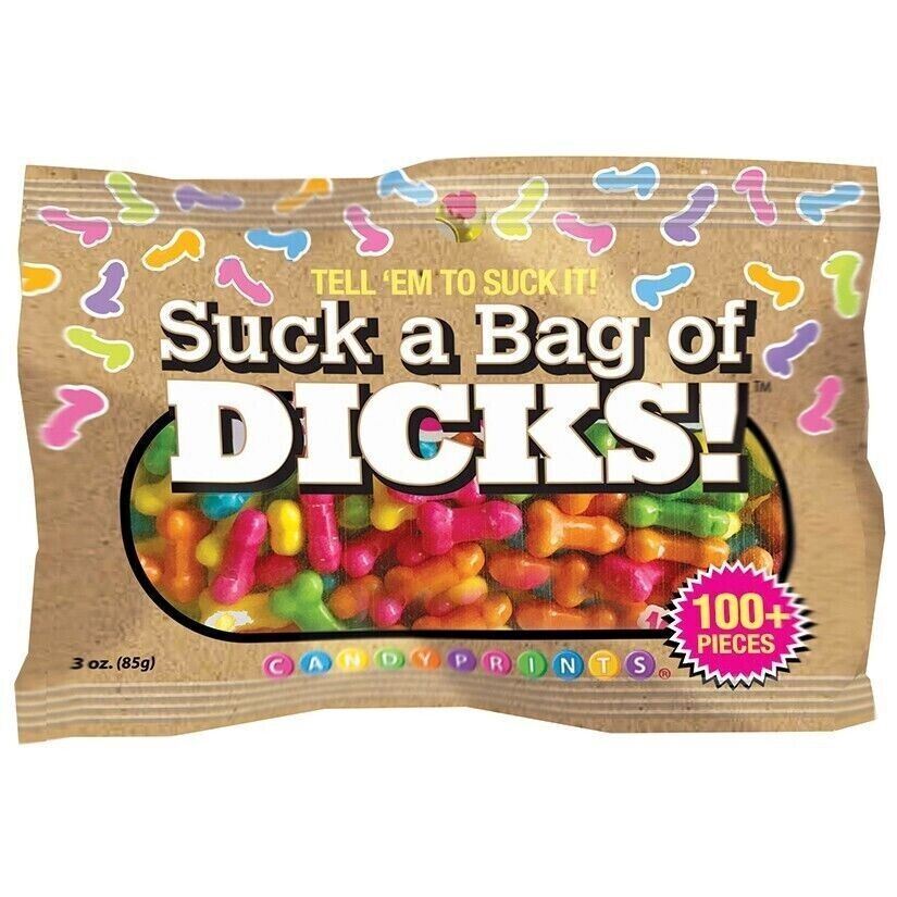 Suck a Bag of Dicks Penis shaped Candy