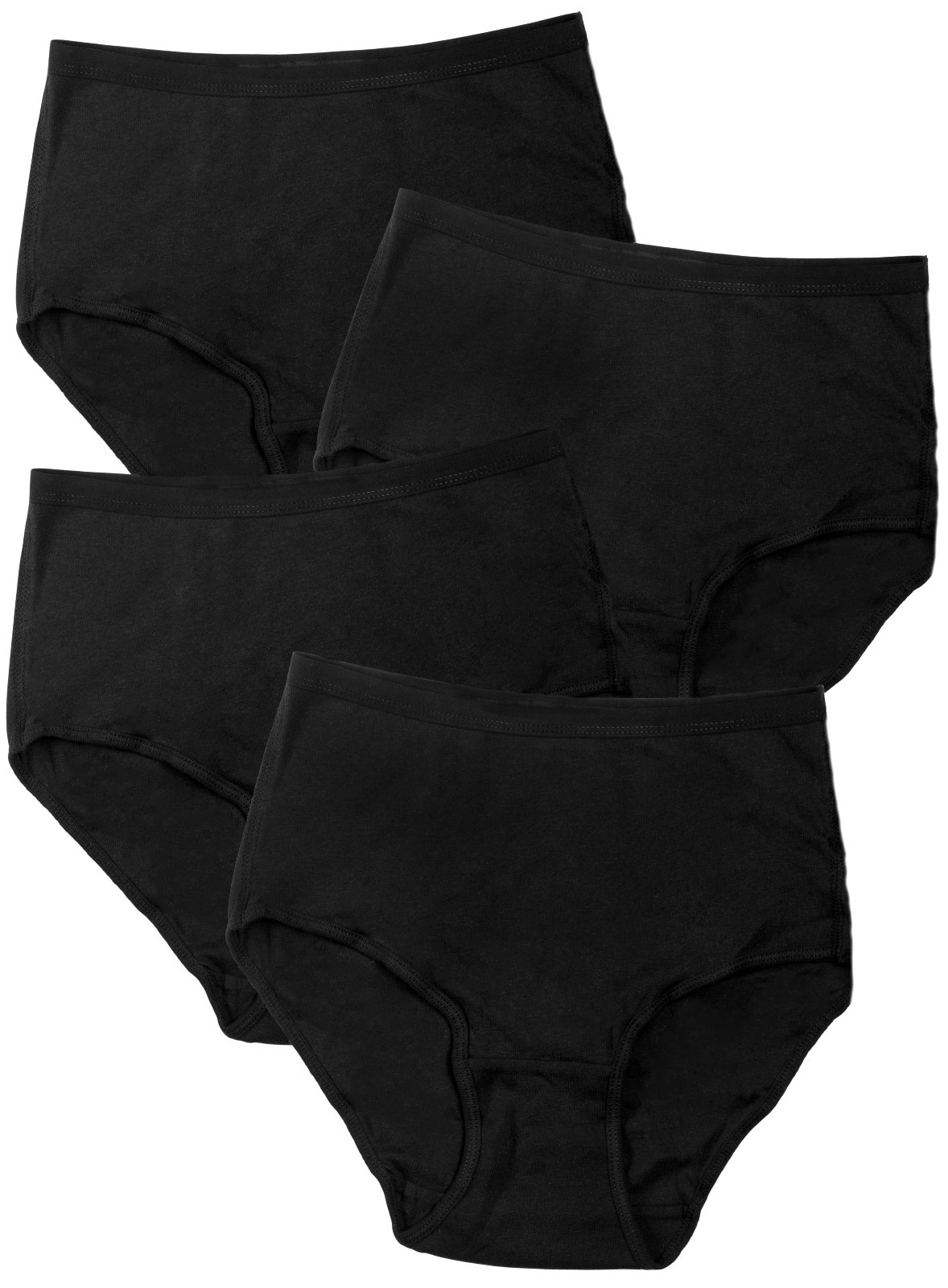 women\'s briefs 100% Cotton, Jack & Jill,Black, Small-XXX Large, Solid women\'s briefs 100% Cotton, Jack & Jill,Black, Small-XXX Large, Solid