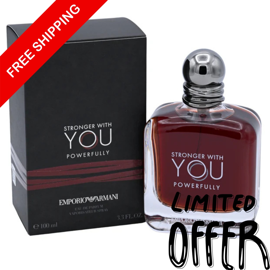 Stronger With You Powerfully Edp 3.3oz/100ml by Еmporio Armani, Sealed Stronger With You Powerfully Edp 3.3oz/100ml by Еmporio Armani, Sealed