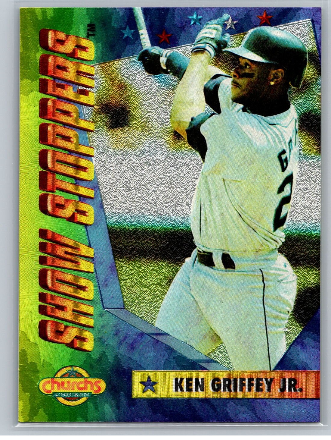 1994 Pinnacle Church\'s Hometown Stars #3 Ken Griffey Jr. Show Stoppers
