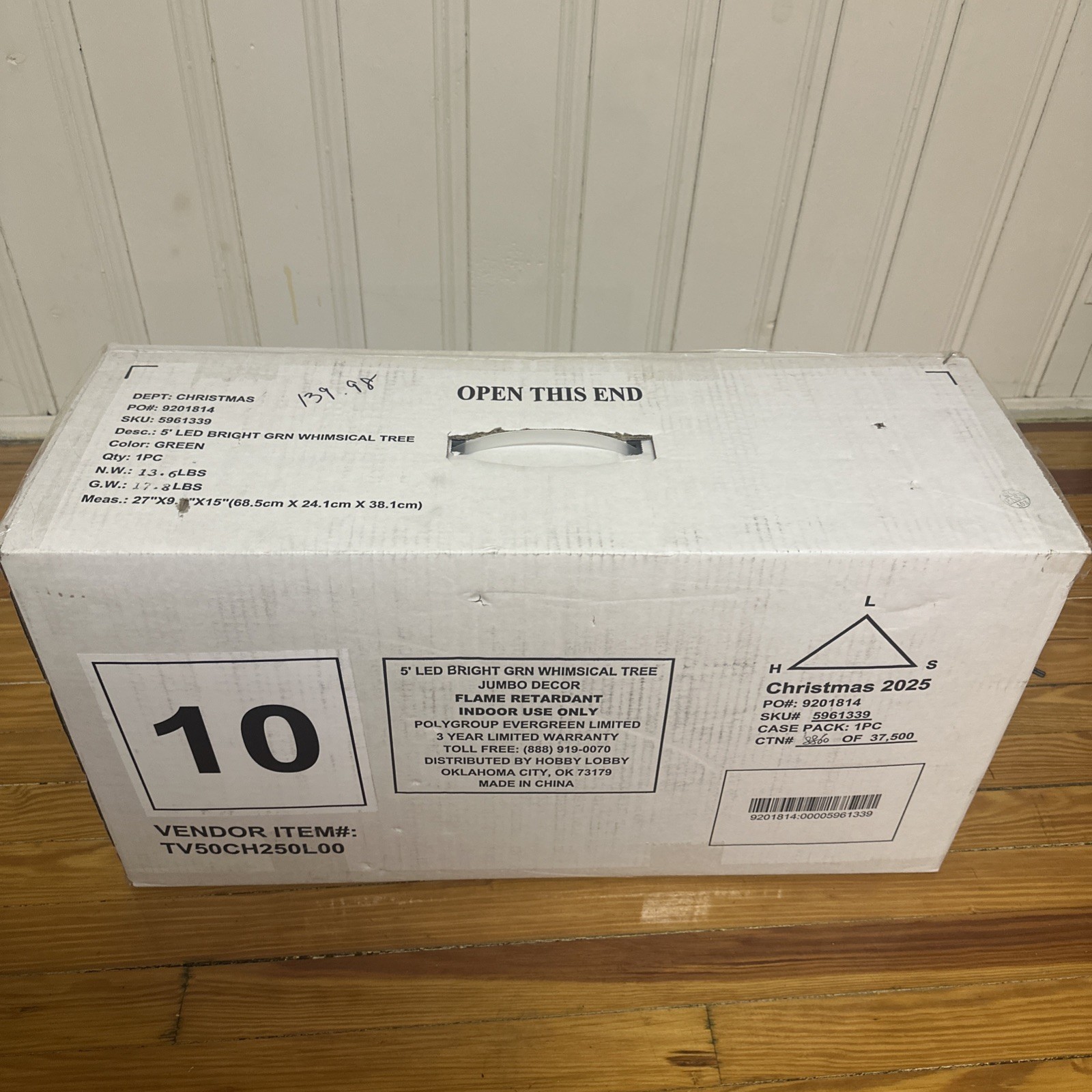 5 ft LED THE GRINCH Whimsical Pre-Lit Christmas Tree Hobby Lobby NEW - FAST SHIP 5 ft LED THE GRINCH Whimsical Pre-Lit Christmas Tree Hobby Lobby NEW - FAST SHIP