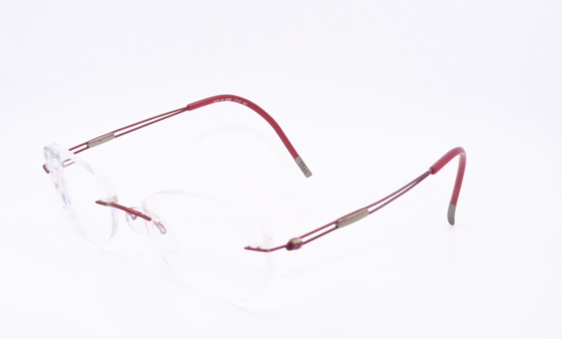 NEW SILHOUETTE 5227 40 6059 RED AUTHENTIC DESIGNER EYEGLASSES -17