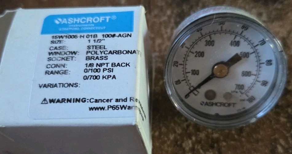 ASHCROFT 15W-1005-H-01B 15W1005H01B BRAND NEW QUICK SHIP ASHCROFT 15W-1005-H-01B 15W1005H01B BRAND NEW QUICK SHIP