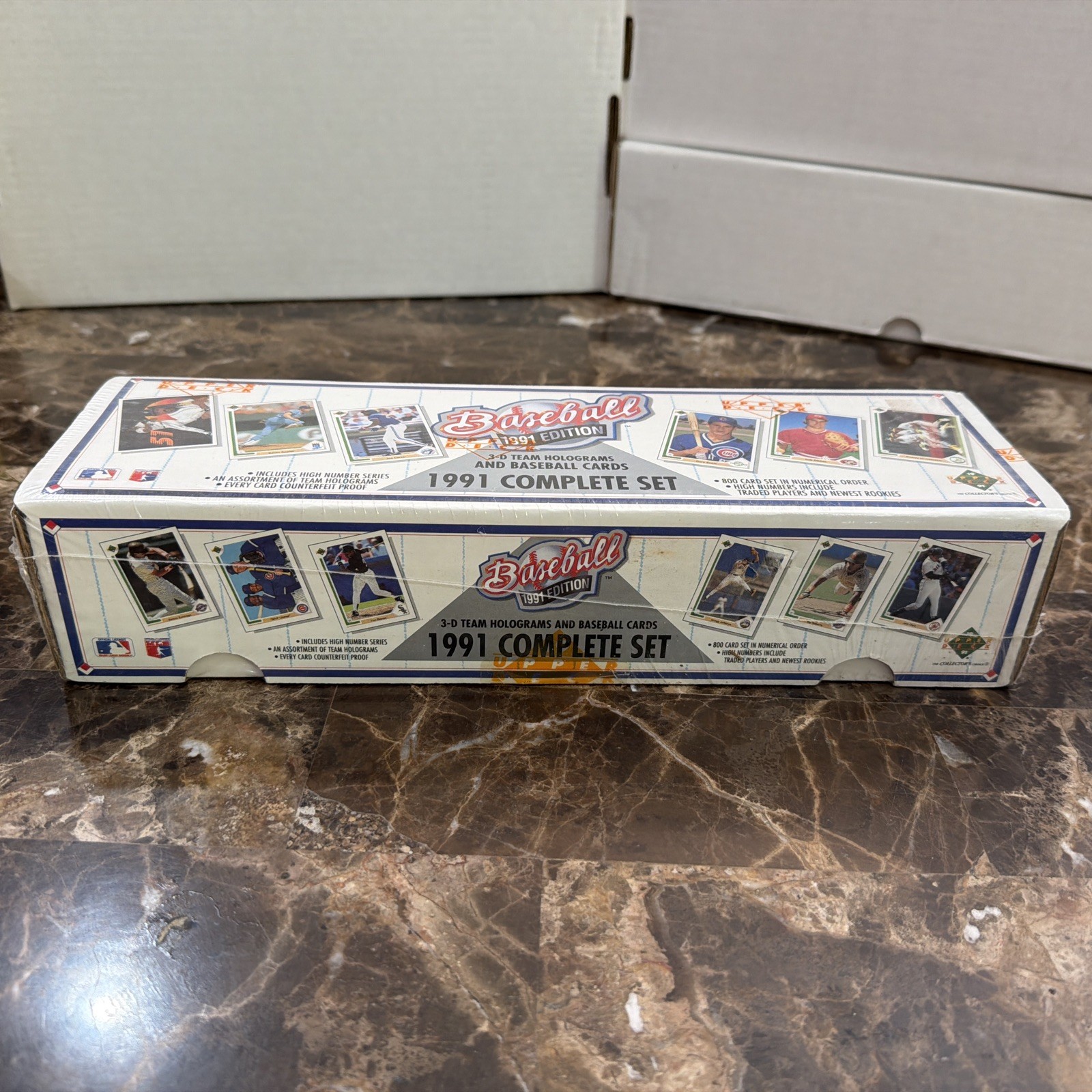 1991 Upper Deck Baseball Edition Complete Card Set 800 Cards✅New Factory Sealed 1991 Upper Deck Baseball Edition Complete Card Set 800 Cards✅New Factory Sealed
