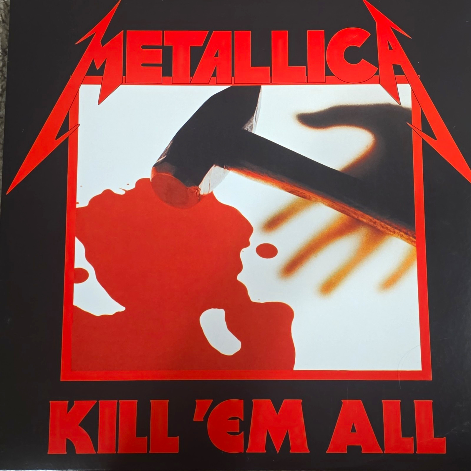Metallica Kill \'Em All Black Vinyl LP 12\