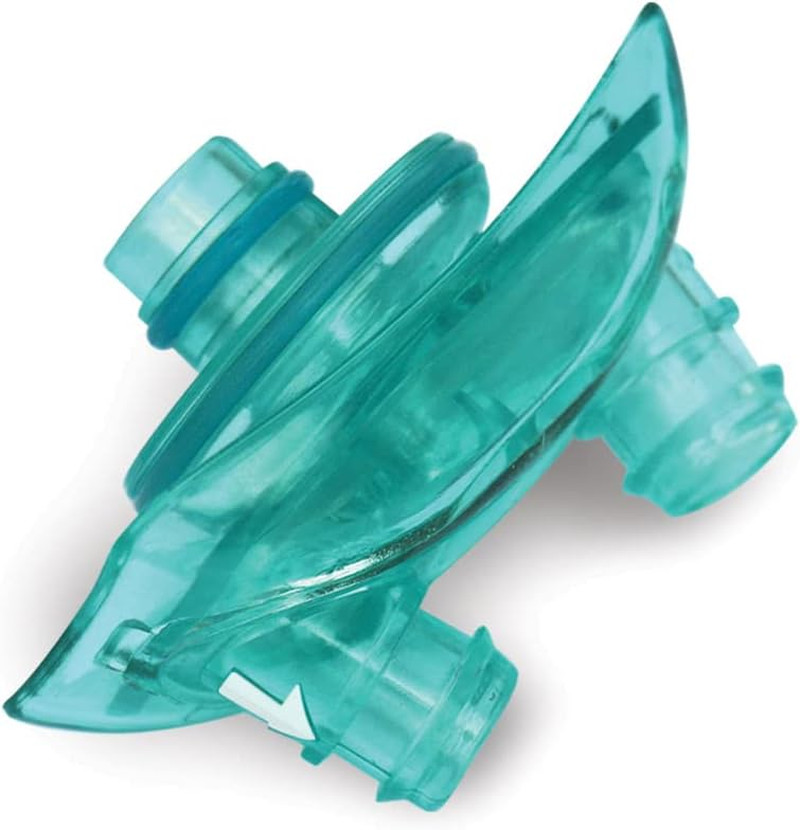 Nasal Dock-Nose Pillow Combo: Teal Nasal Dock and Extra-Large Nose Pillows