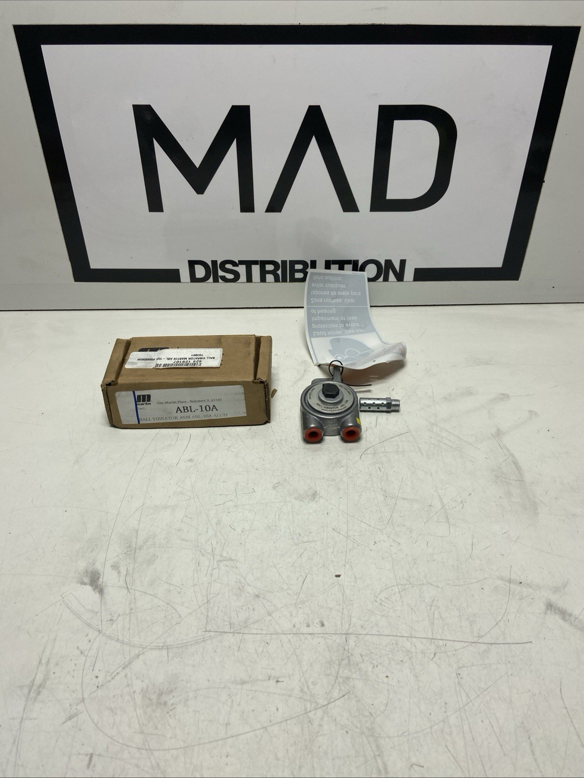 MARTIN ROTARY BALL VIBRATOR ABL-10A MARTIN ROTARY BALL VIBRATOR ABL-10A