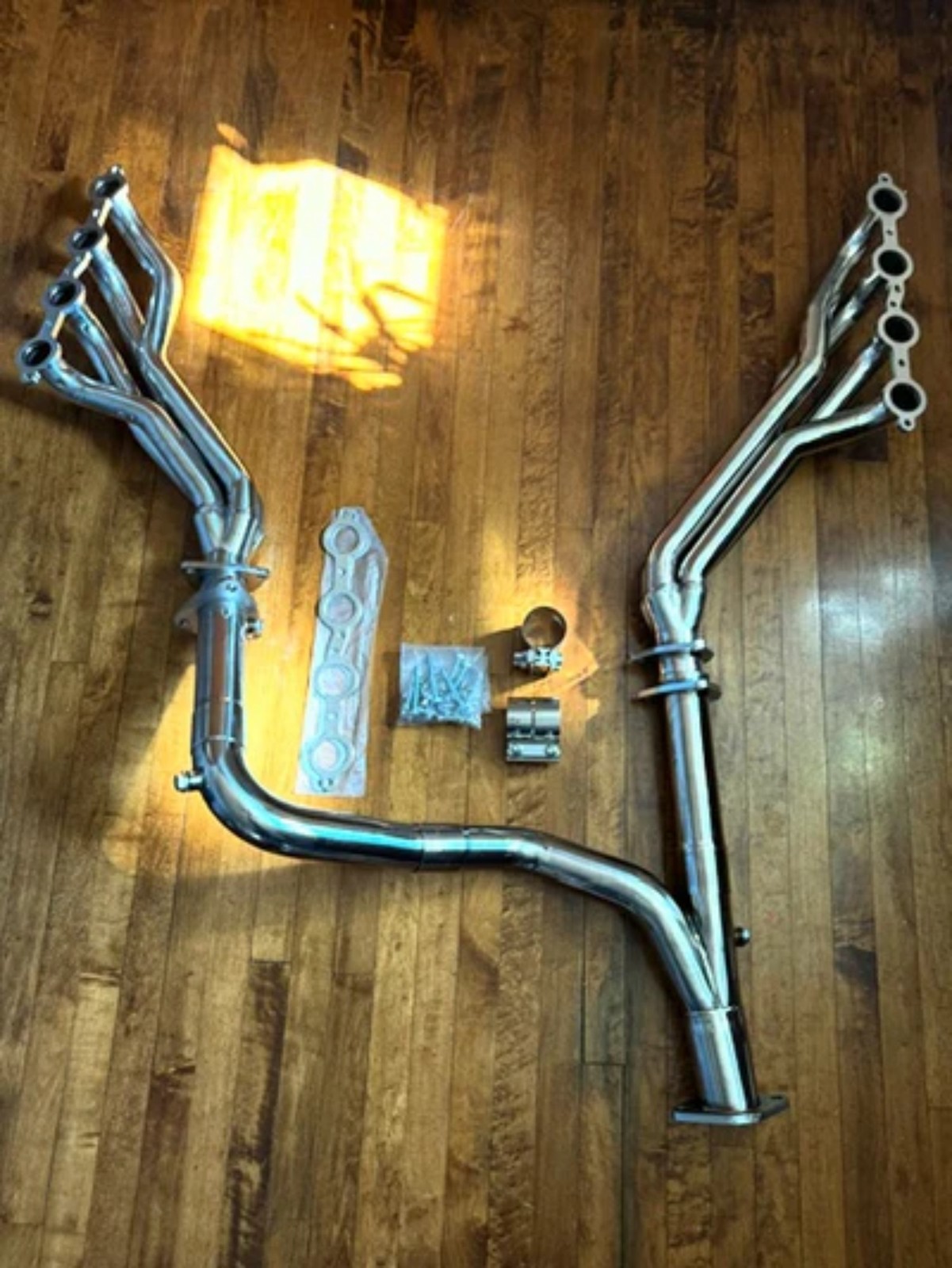 Long Tube Header For 2007-2014 Silverado Suburban Sierra 4.8L 5.3L 6.0L 6.2L 2WD