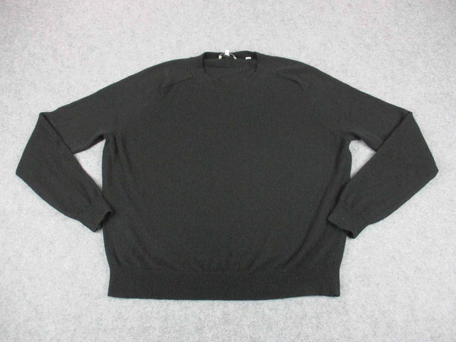 Vince Sweater Mens Large Black Lightweight Wool Cashmere Knit Sweatshirt Vince Sweater Mens Large Black Lightweight Wool Cashmere Knit Sweatshirt