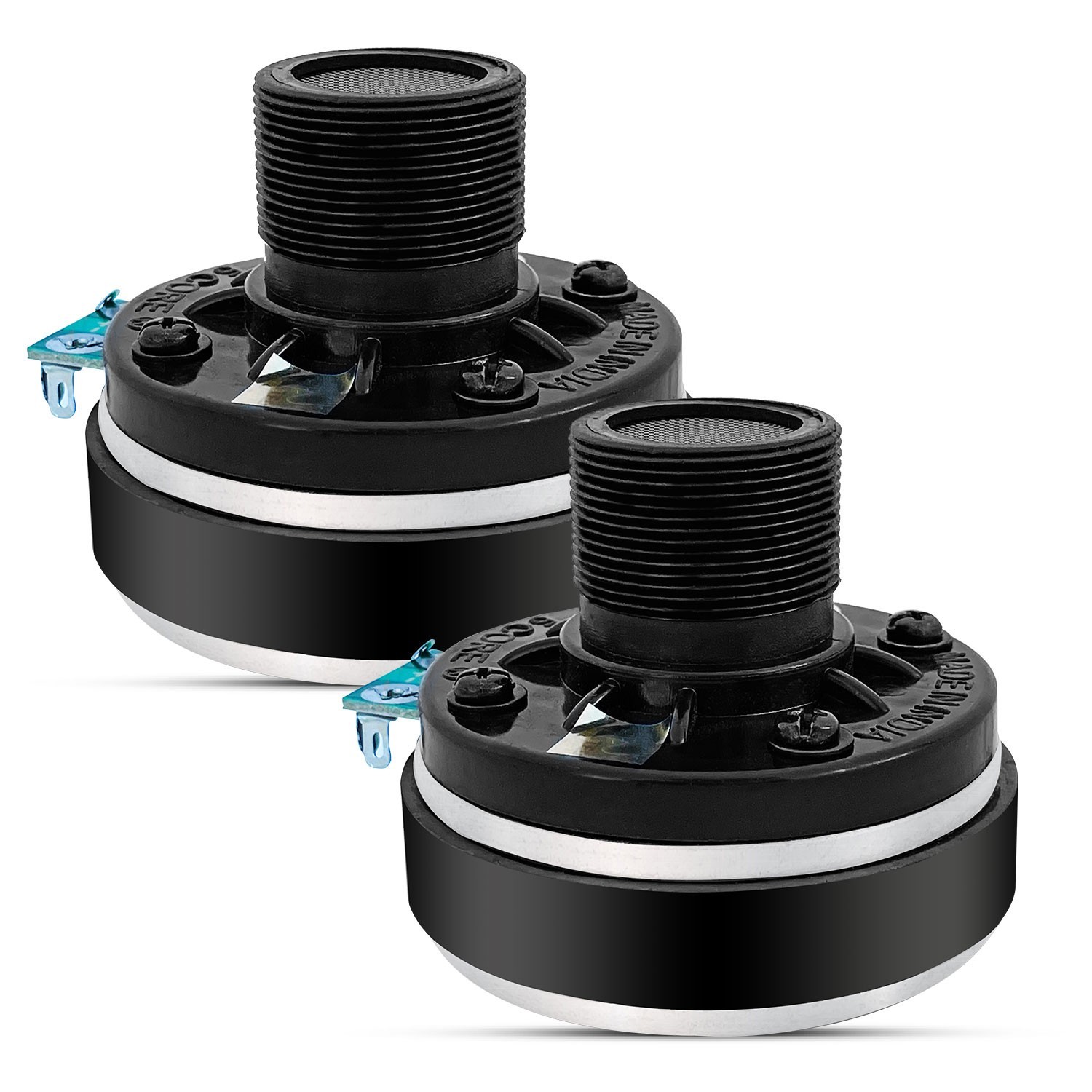 5 Core Compression Driver Pair 200WHorn Speaker 1 Inch Aluminum Tweeter  8 Ohm