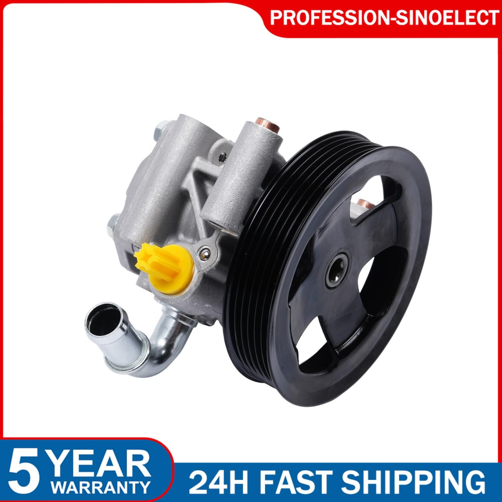 New 20-2400 Power Steering Pump with Pulley for Lincoln Zephyr 2006 All Engine