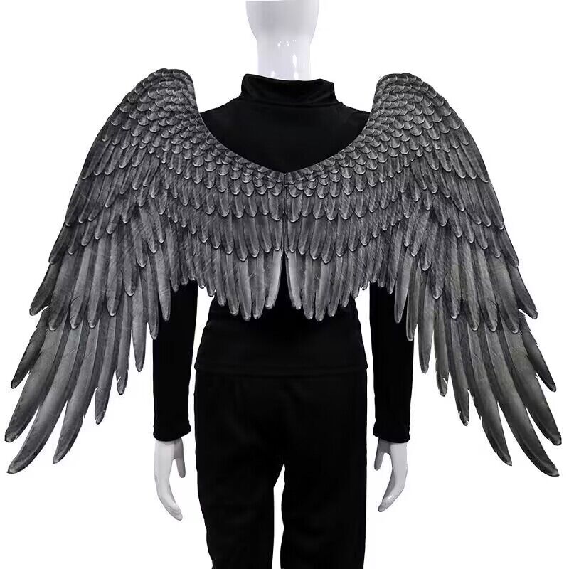 Tengu Bird Eagle Costume Anime Cartoon Large Big Wing Cosplay Party Show Props