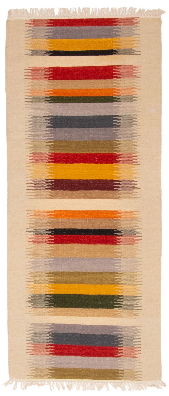 Vintage Hand Woven Area Rug 2\'3\