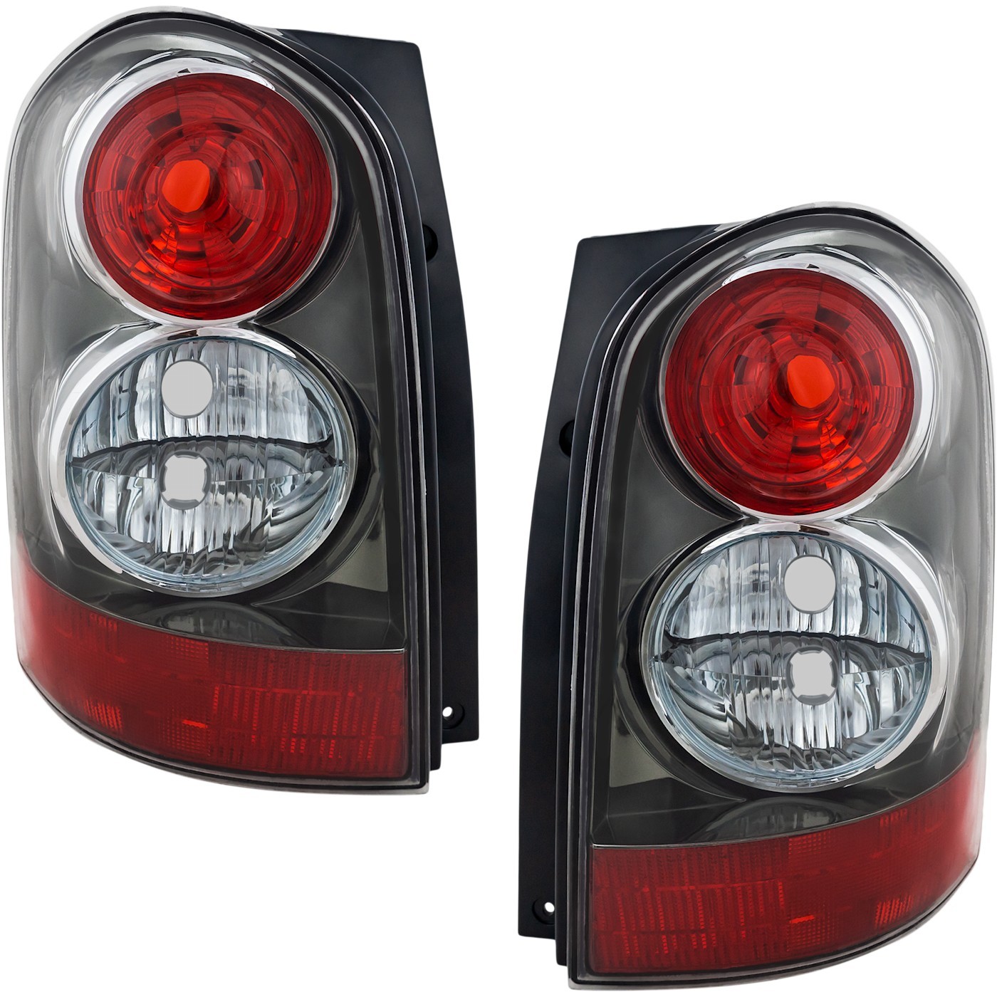 Pair Tail Light for 2004-2006 Mazda MPV Left & Right Models w/ Rocker Moldings