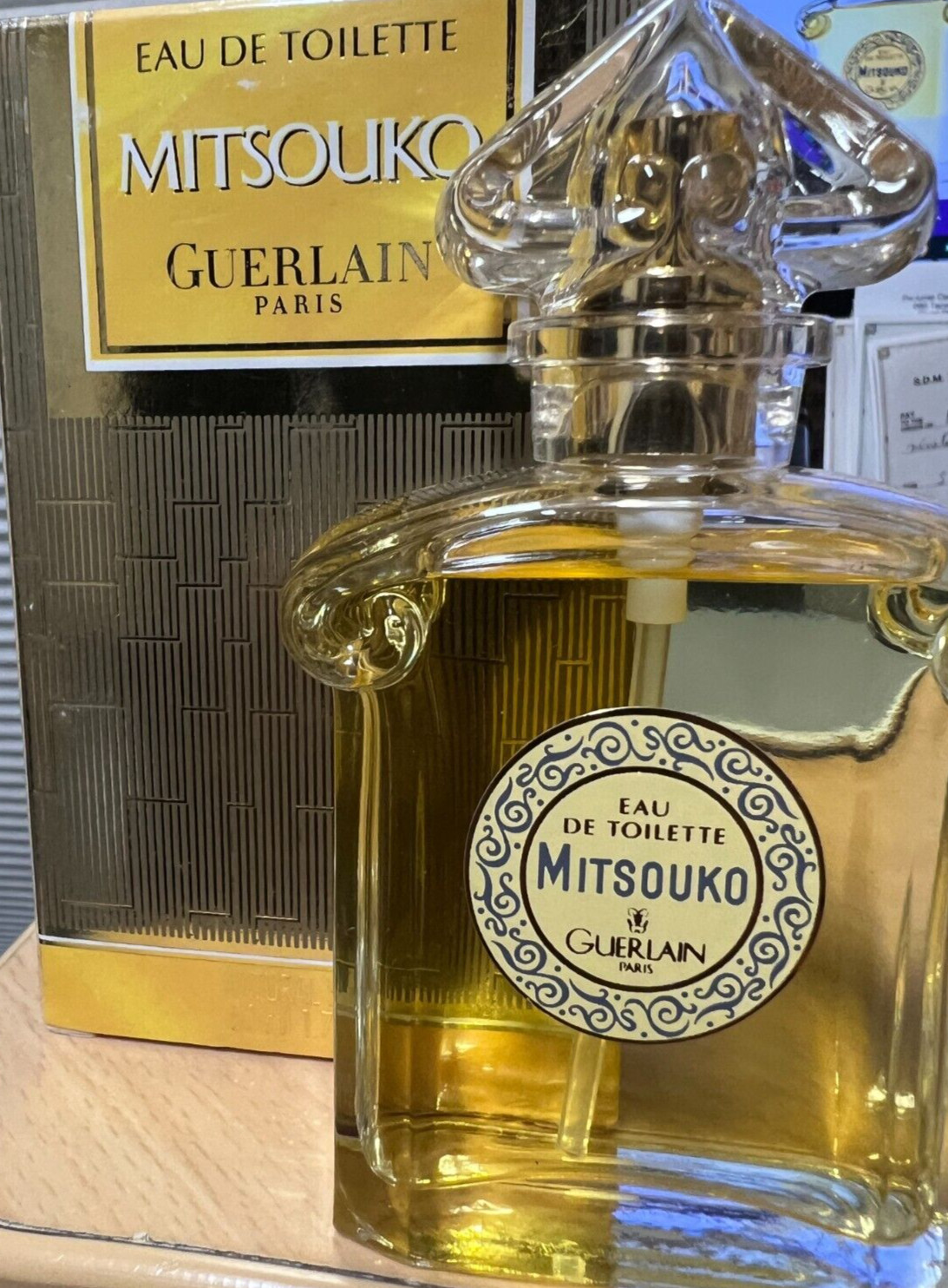 MITSOUKO by GUERLAIN PARIS 1.7 FL oz / 50 ML Eau De Toilette Spray **VINTAGE**