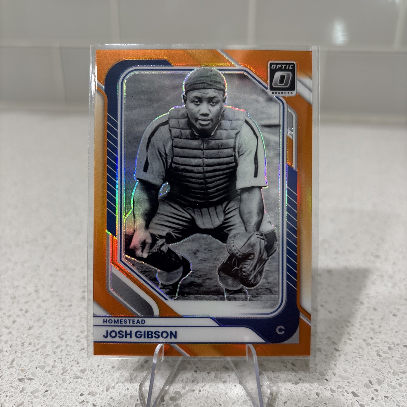 2026 Panini Donruss - Optic Josh Gibson #90 Orange Prizm /199