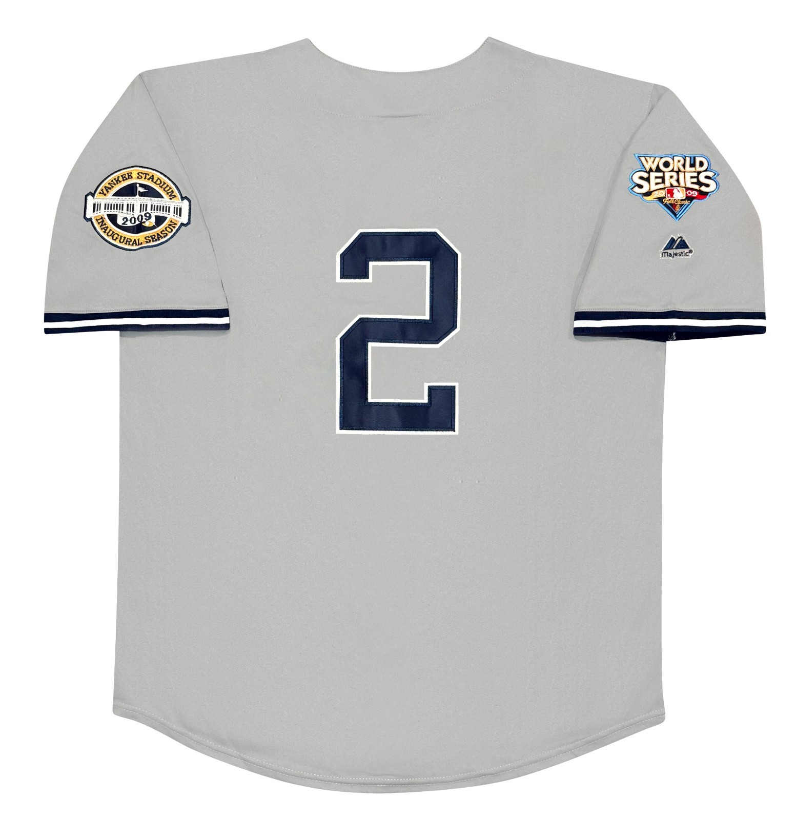 Derek Jeter 2009 New York Yankees World Series Road Jersey Men's (L-XL)