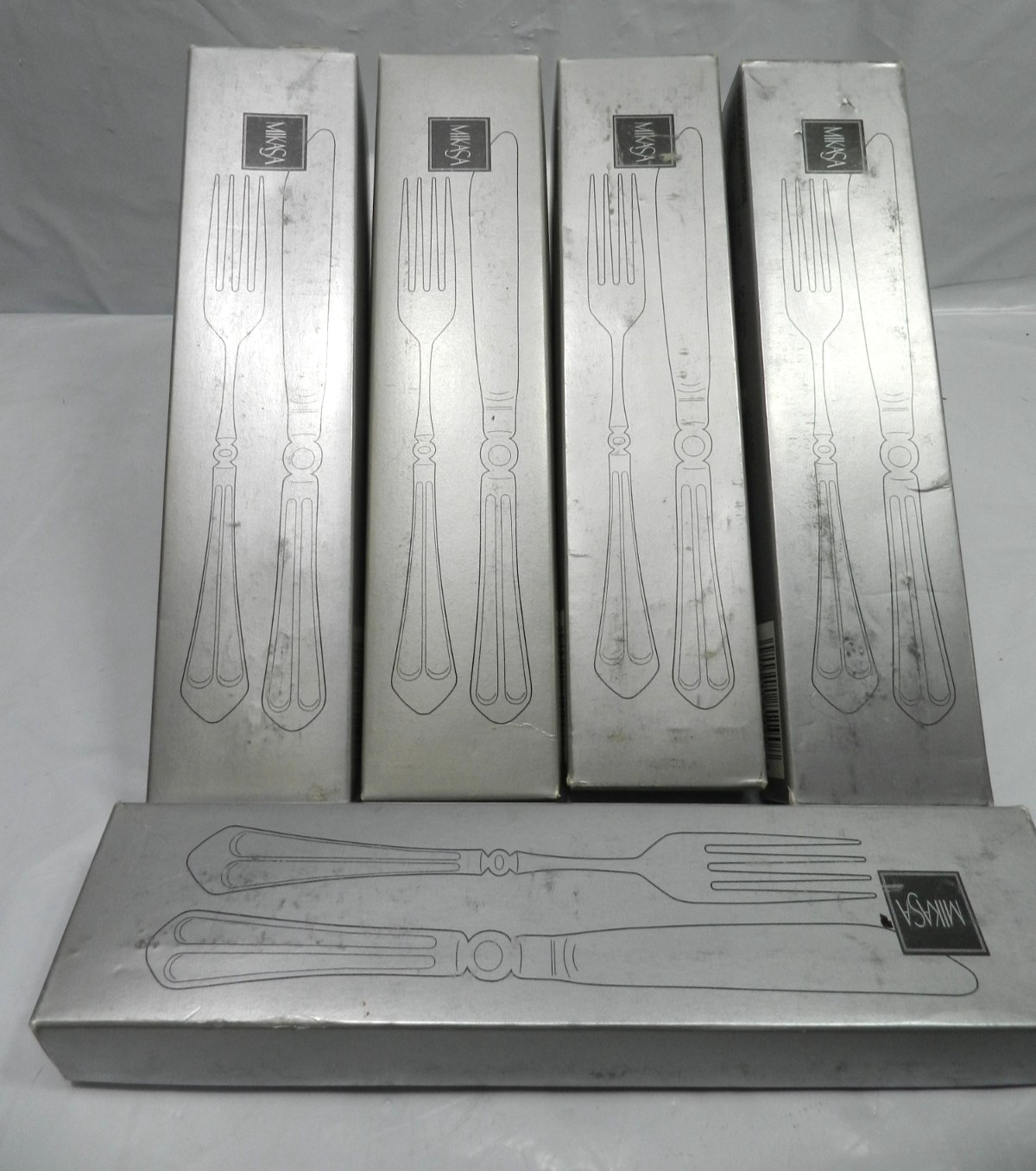 Mikasa FRENCH COUNTRYSIDE 18/10 Stainless 25pc Flatware (Service for 5) NIB V17H