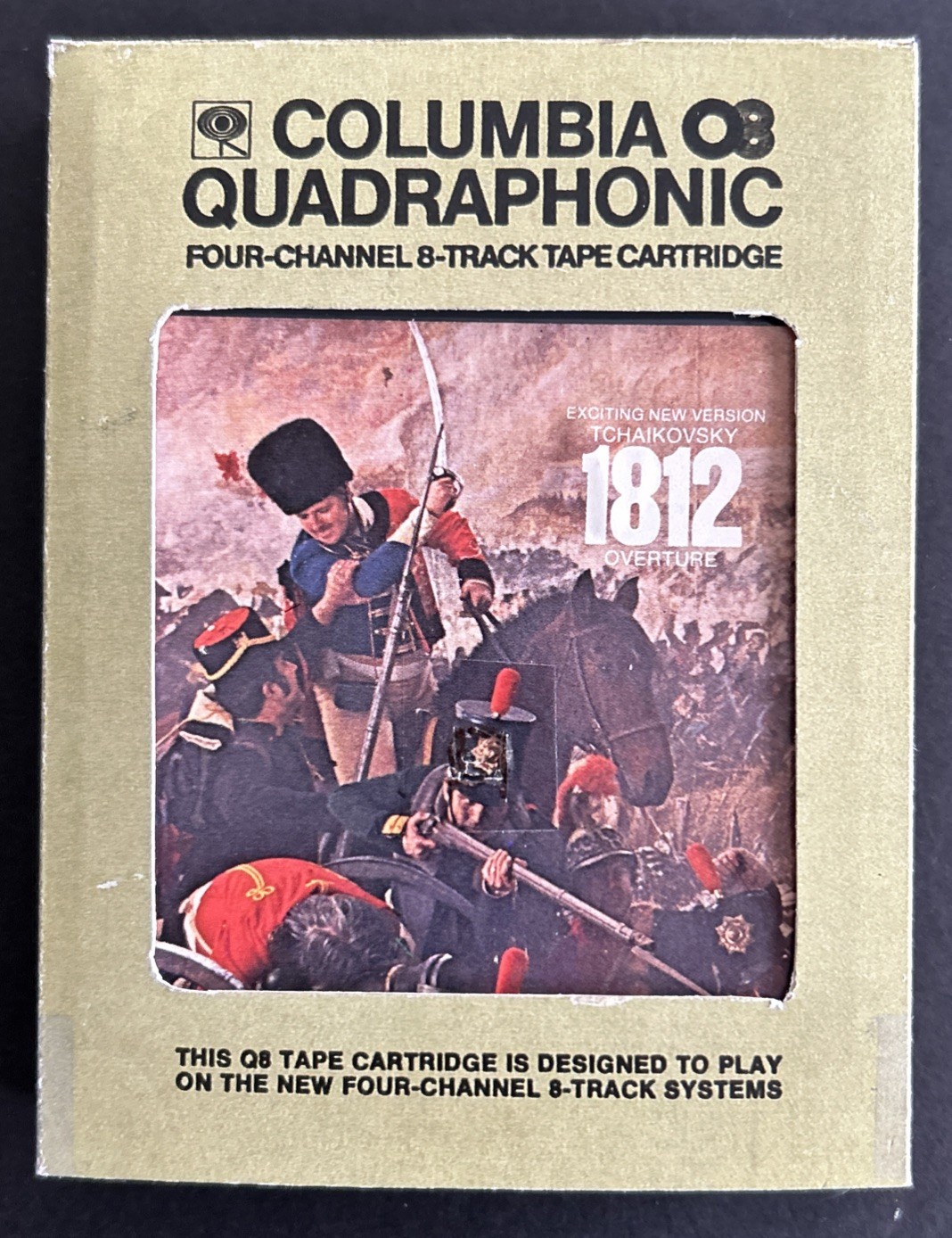 Ormandy - 1812 Overture/Romeo and Juliet Quad 8 Track Tape Rebuilt With Slipcase Ormandy - 1812 Overture/Romeo and Juliet Quad 8 Track Tape Rebuilt With Slipcase