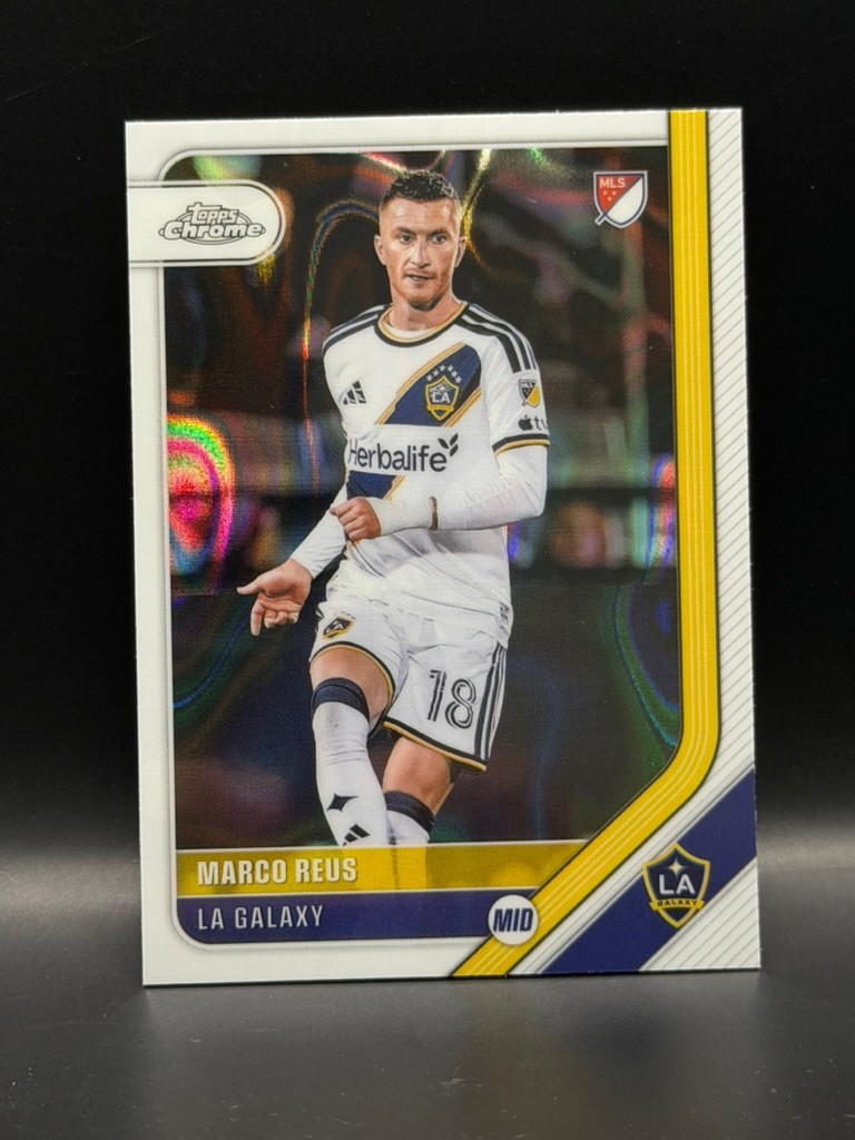 2026 Topps Chrome MLS - Marco Reus #11 - White Lava Refractor /~80 2026 Topps Chrome MLS - Marco Reus #11 - White Lava Refractor /~80