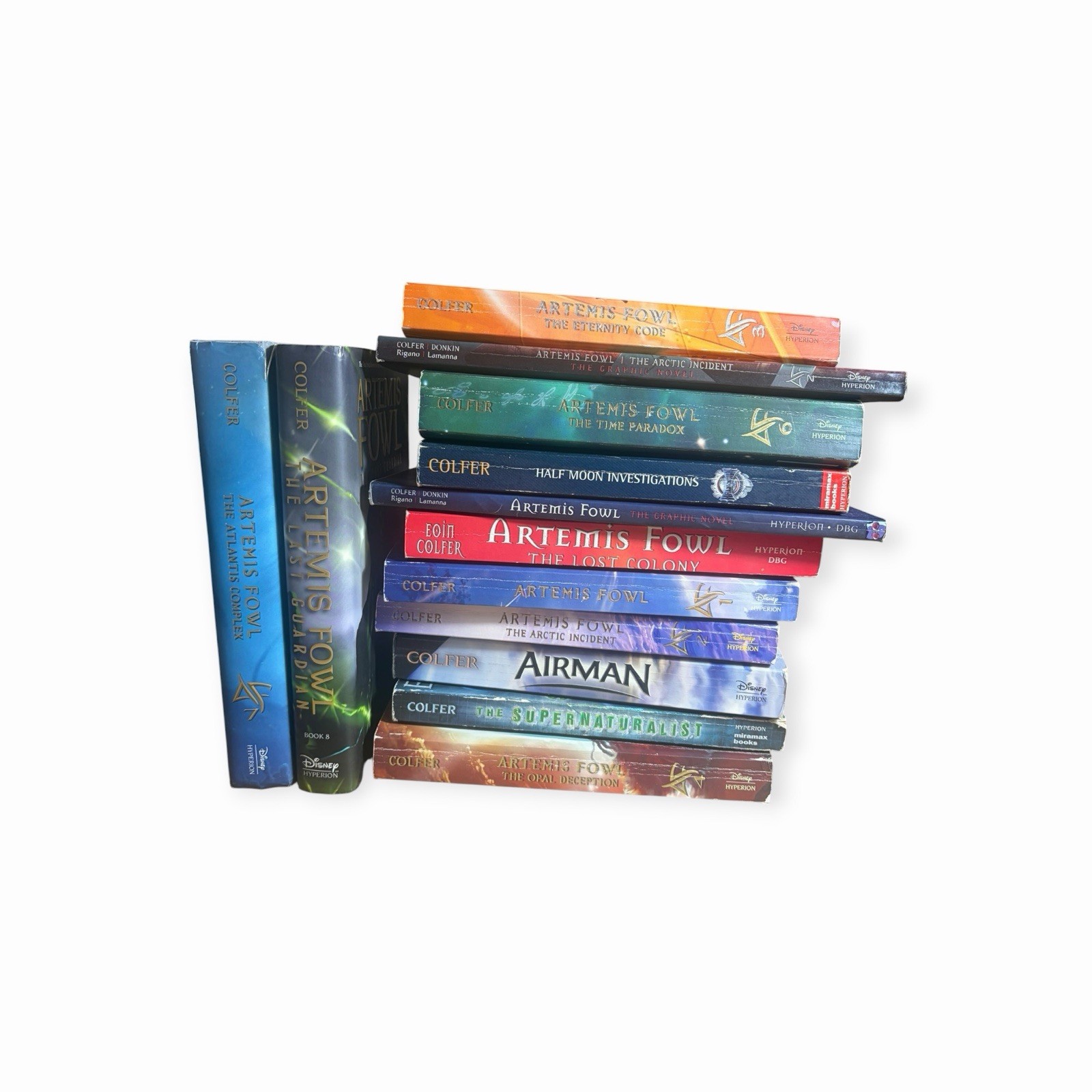 Artemis Fowl Eoin Colfer Lot 13 Books 2 Graphic Novels 2 HC 11 PB YA Fantasy