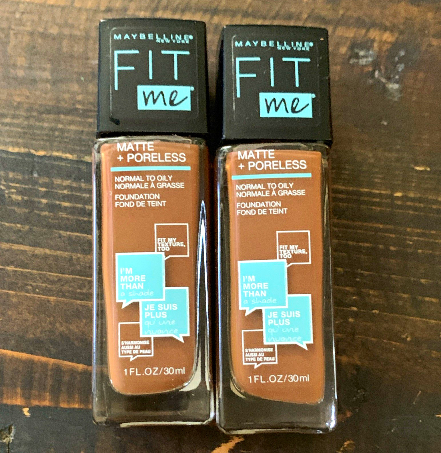 Maybelline New York Fit Me Matte + Poreless Liquid Foundation 370 Deep Bronze