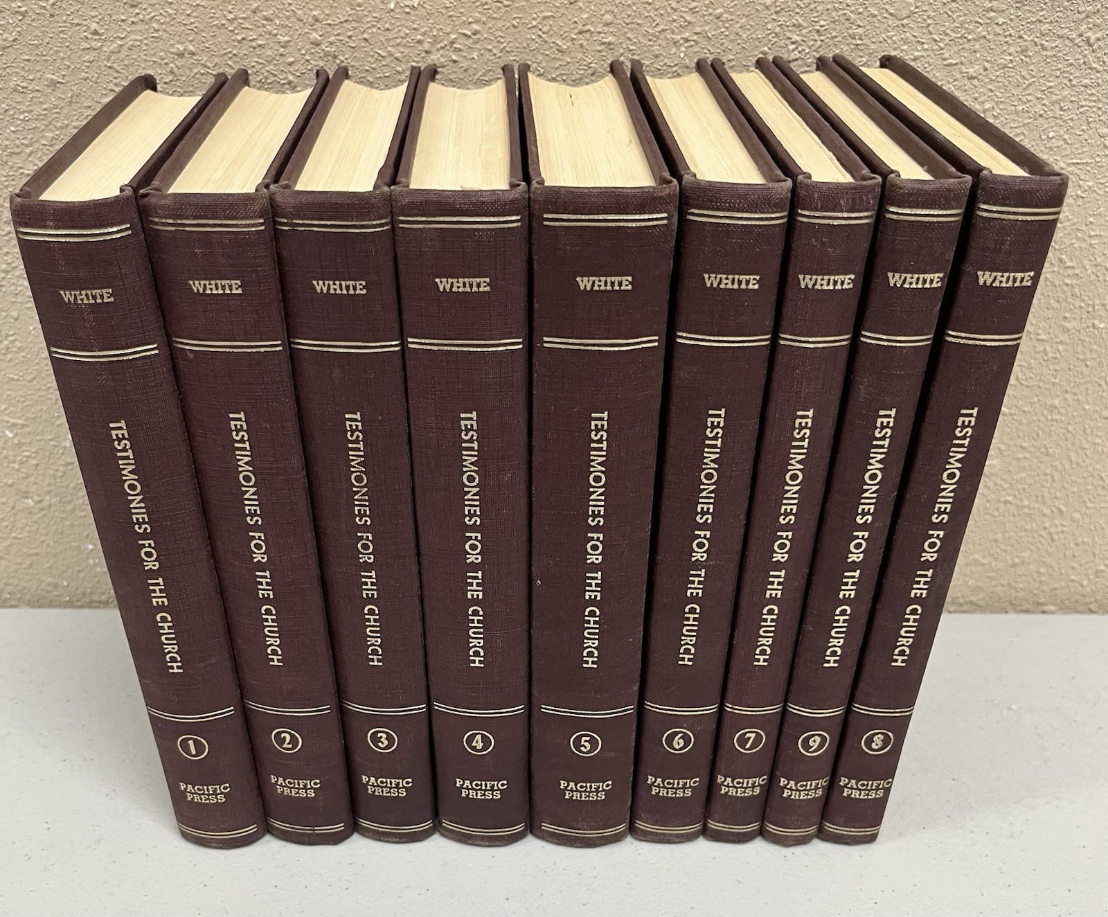 Ellen G White Testimonies For the Church, Complete,Vol 1-9 Seventh-day Adventist Ellen G White Testimonies For the Church, Complete,Vol 1-9 Seventh-day Adventist