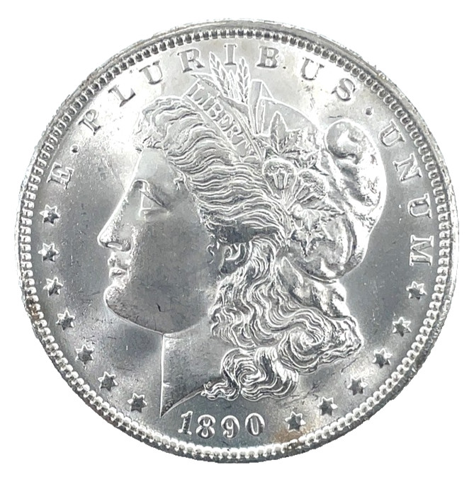 1890 O Morgan Silver Dollar Choice Uncirculated $1 U.S Coin # 3061