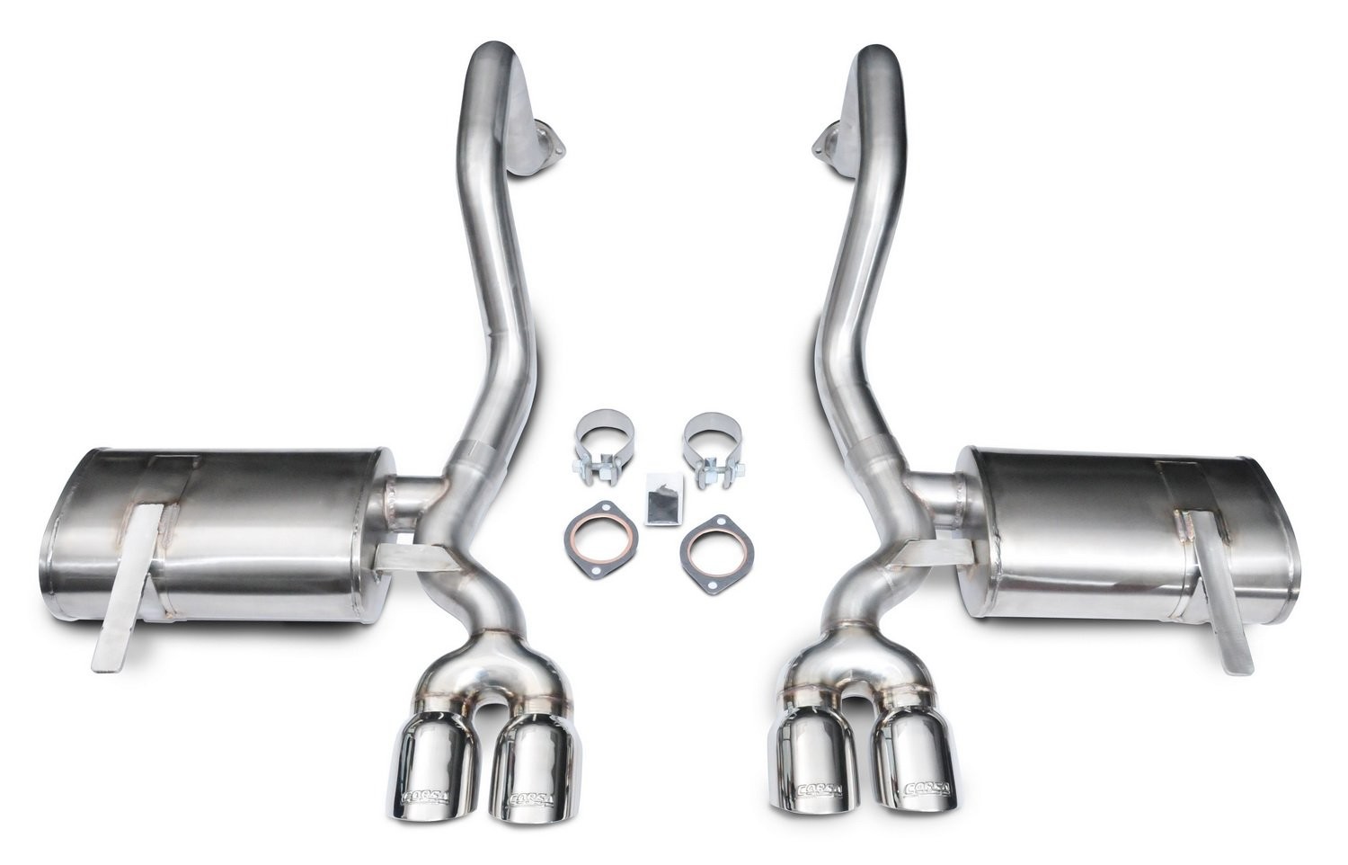 Corsa 14132 Xtreme Axle-Back Exhaust System for 97-04 Chevy Corvette C5/Z06 5.7L Corsa 14132 Xtreme Axle-Back Exhaust System for 97-04 Chevy Corvette C5/Z06 5.7L