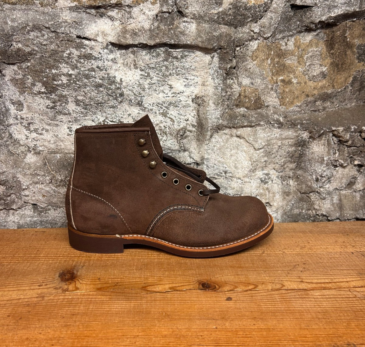 RED WING BLACKSMITH MEN 6-Inch Boot in Chocolate Muleskinner 3339 NEW/BOX