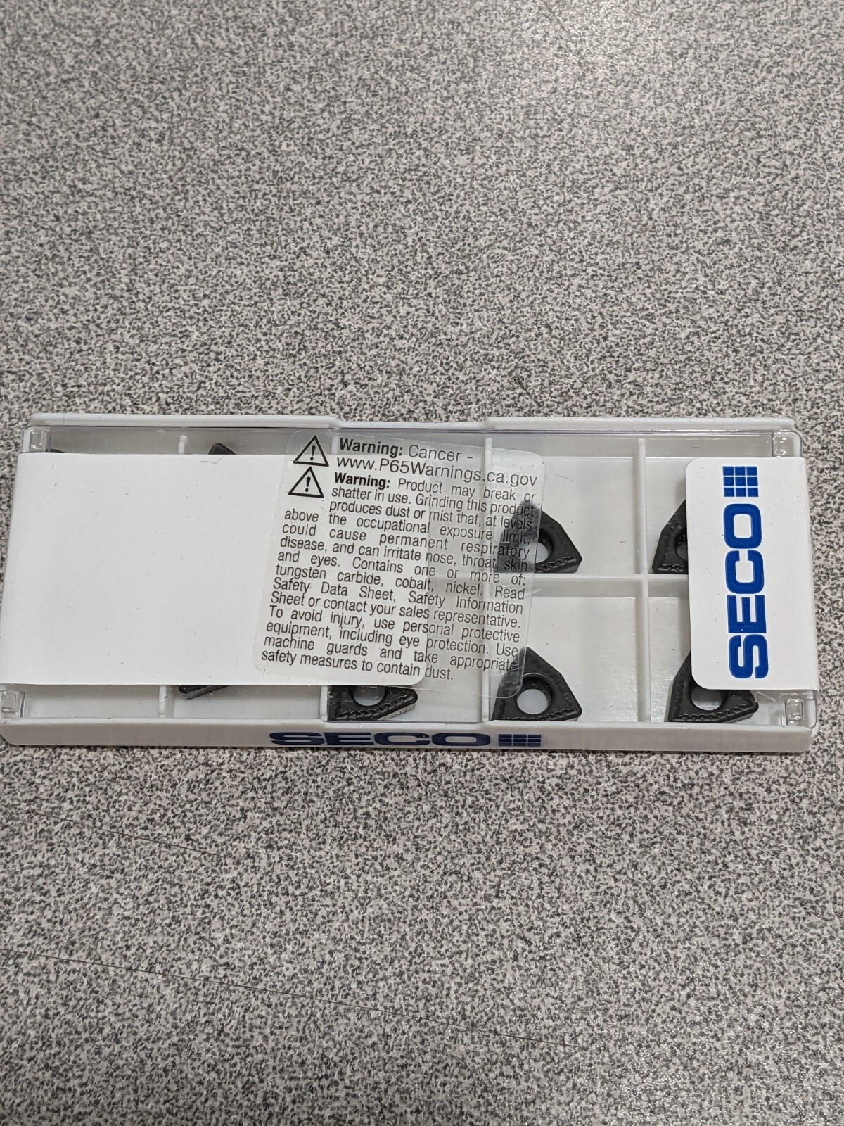 SECO Indexable Drill Insert: WCMX0585 DP3000, Solid Carbide Qty 10 02807376