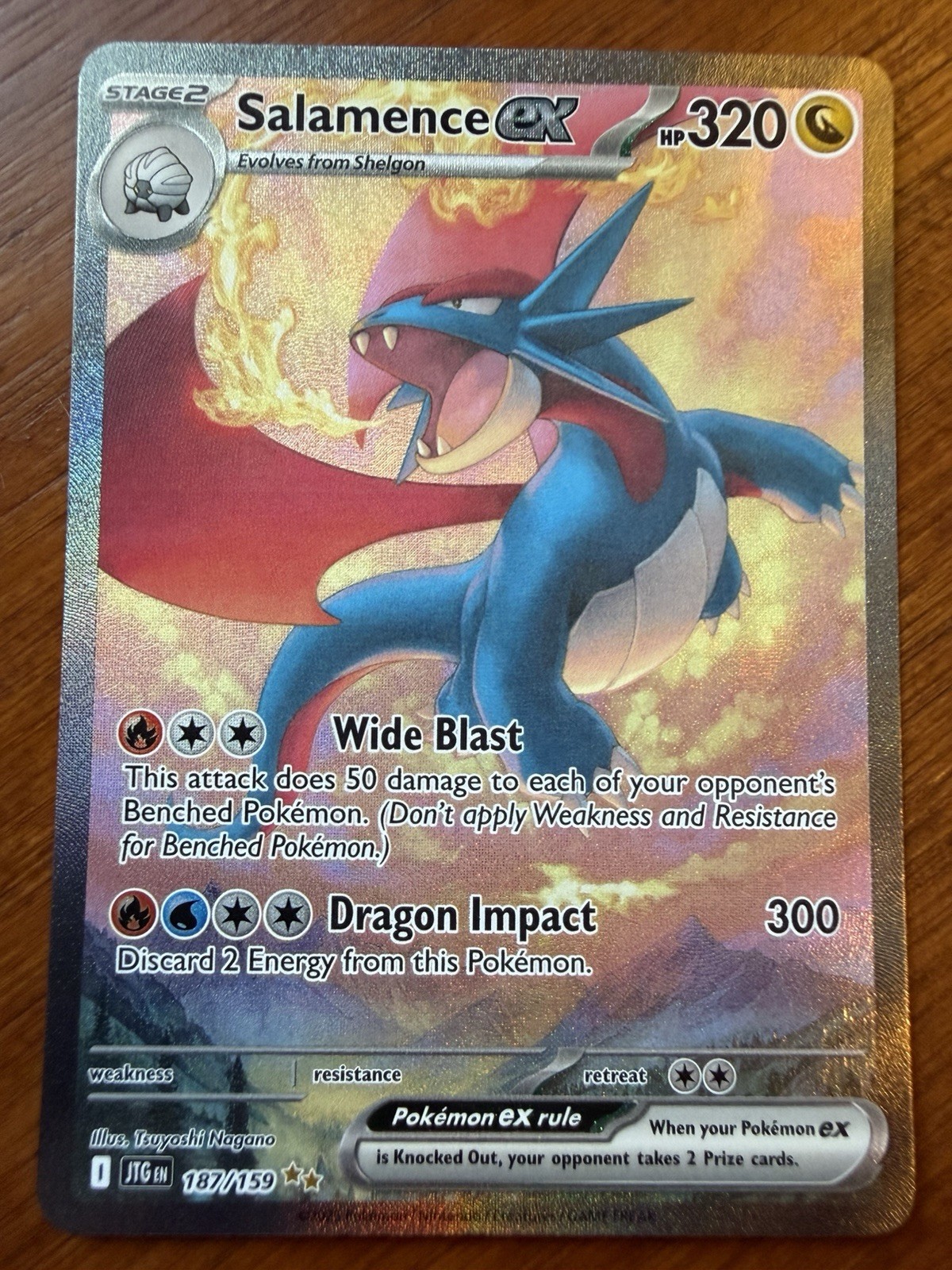 Salamence ex 187/159 Sv09: Journey Together Holo